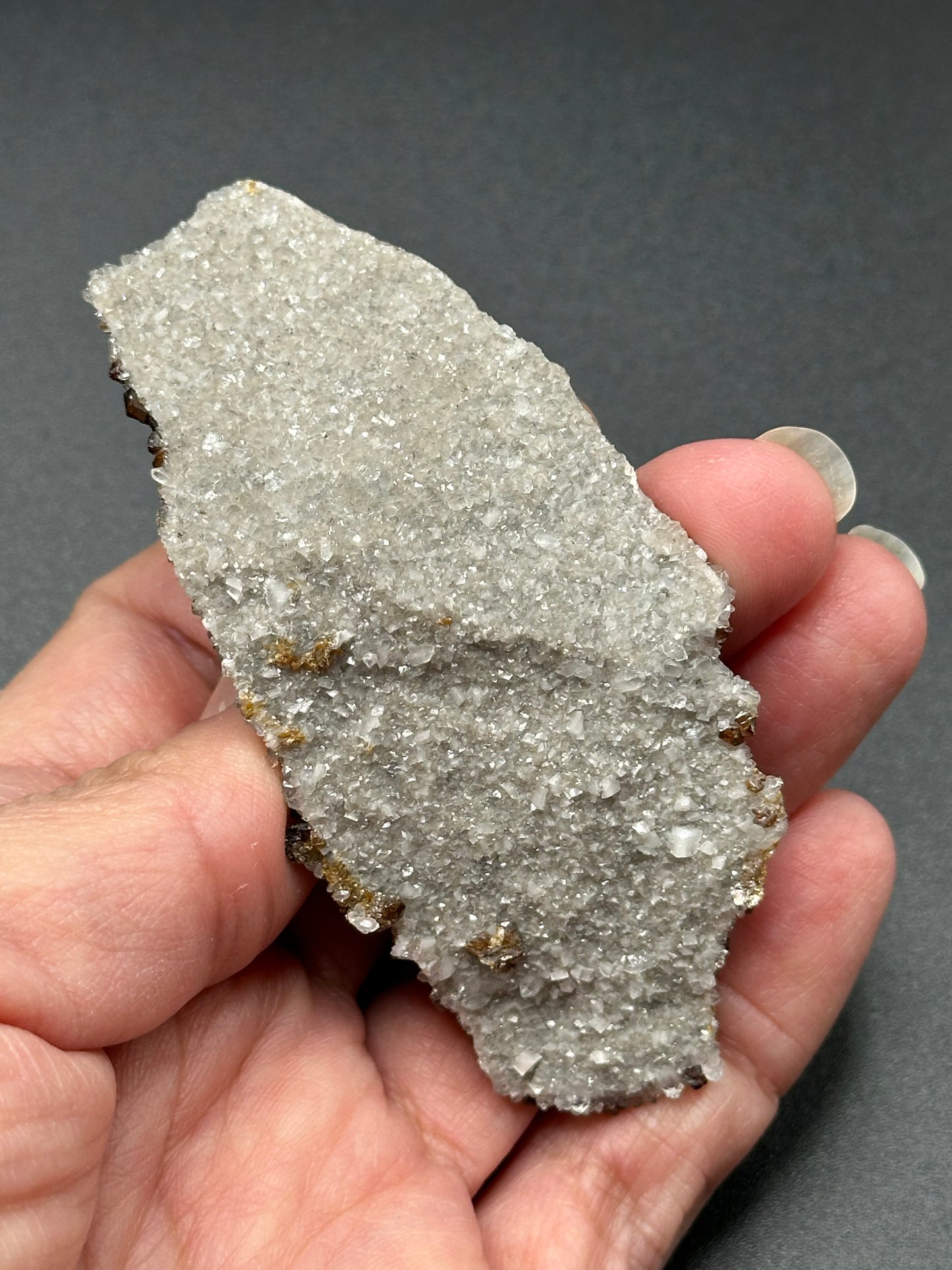 Calcite with Sphalerite and Dolomite from the Elmwood Mine
