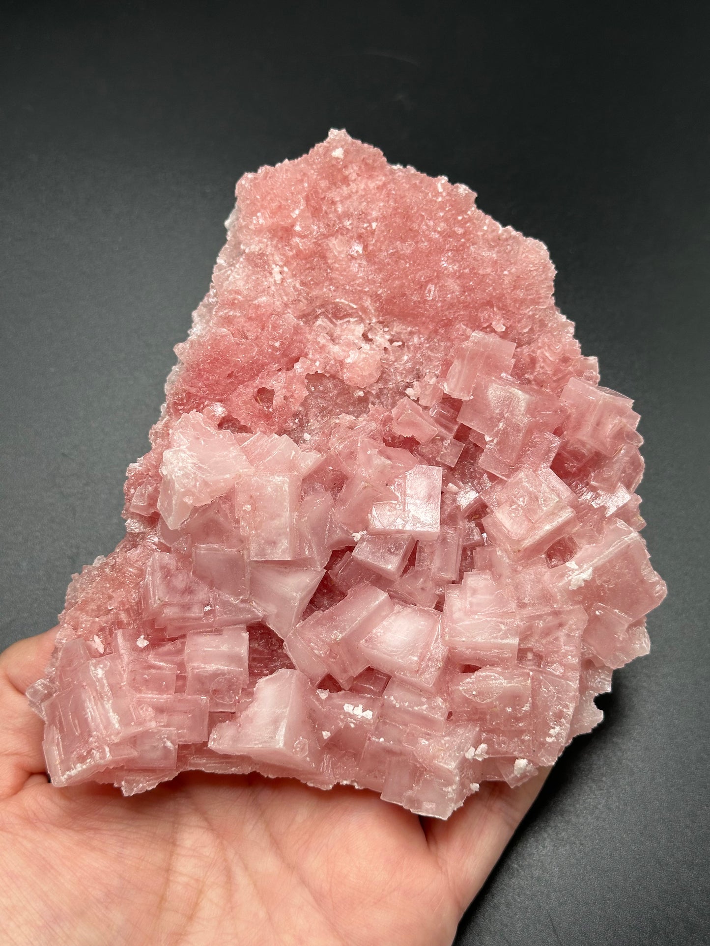 Pink Halite from Searles Lake, California