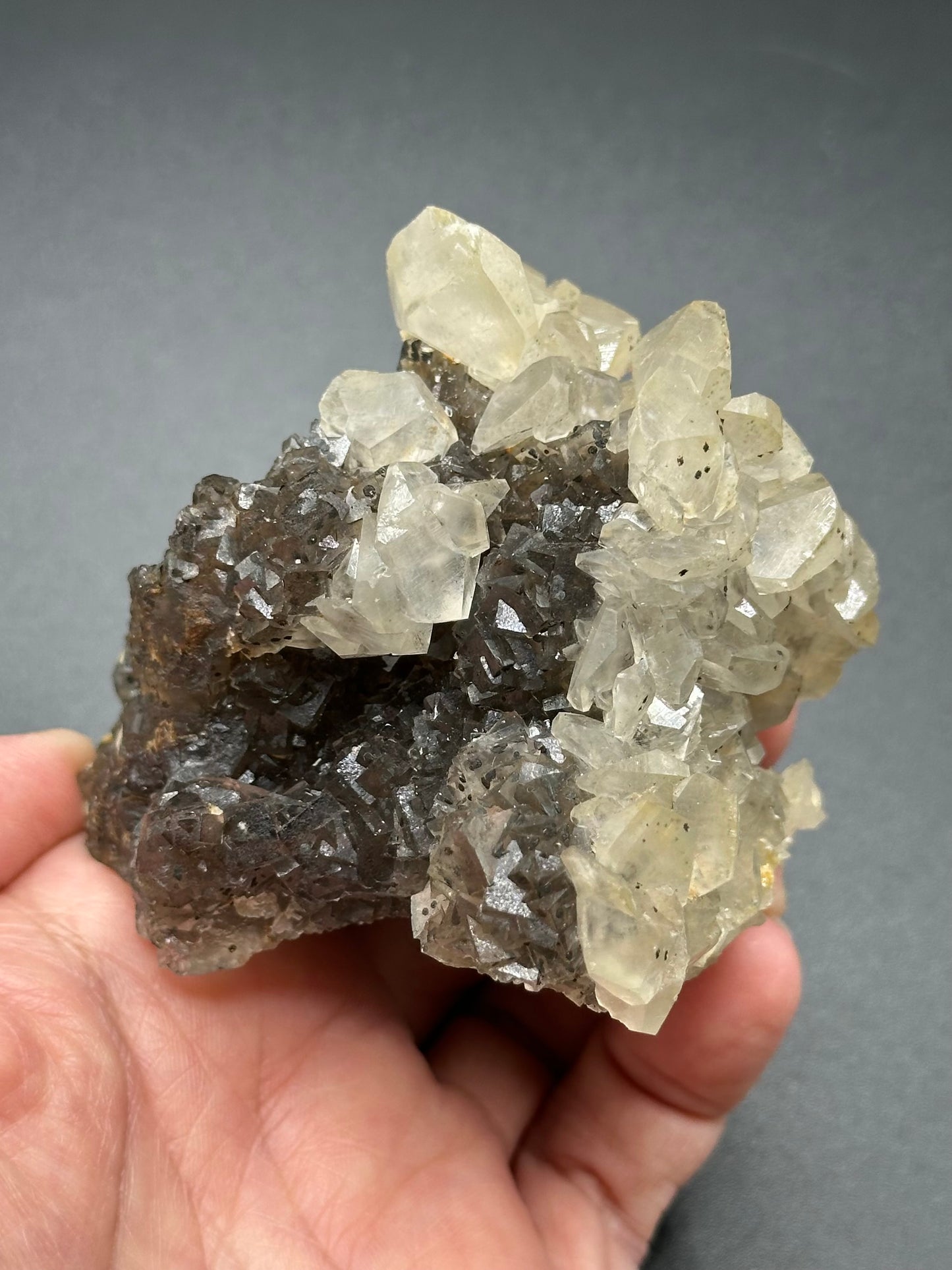 Fluorite and Calcite Specimen from Xianghualing