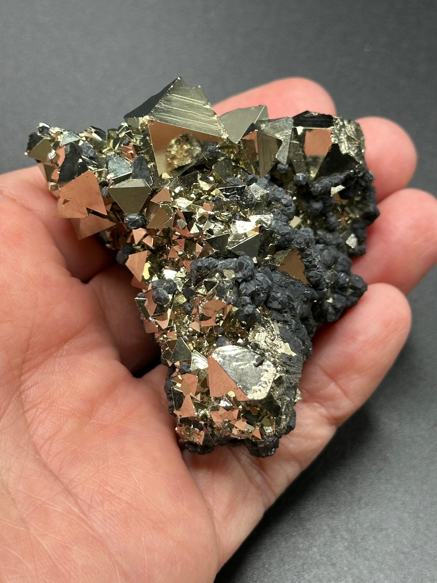 Pyrite Specimen from the Huanzala Mine, Peru