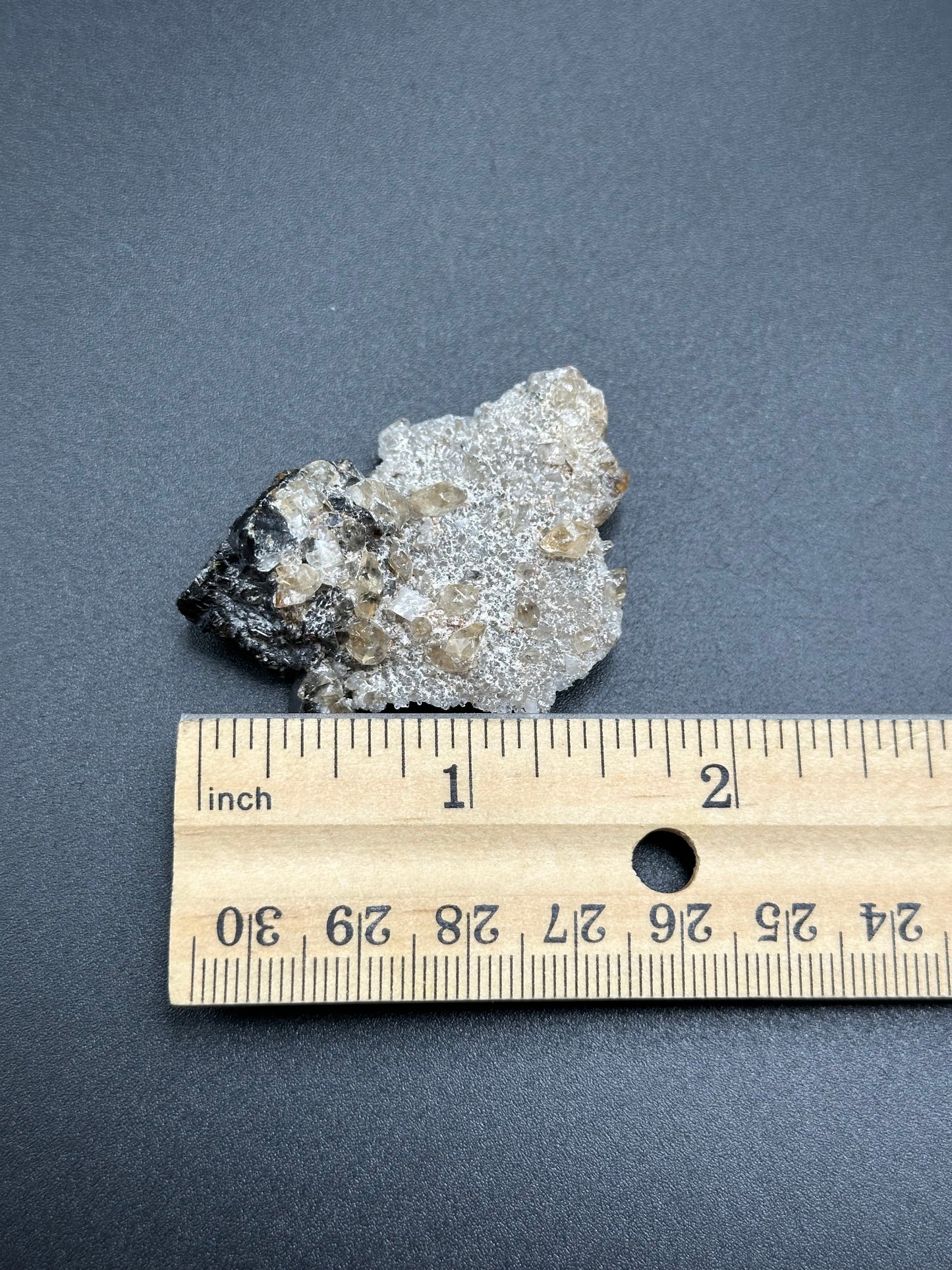 Dolomite, Sphalerite, and Calcite from the Elmwood Mine in Carthage, Tennessee