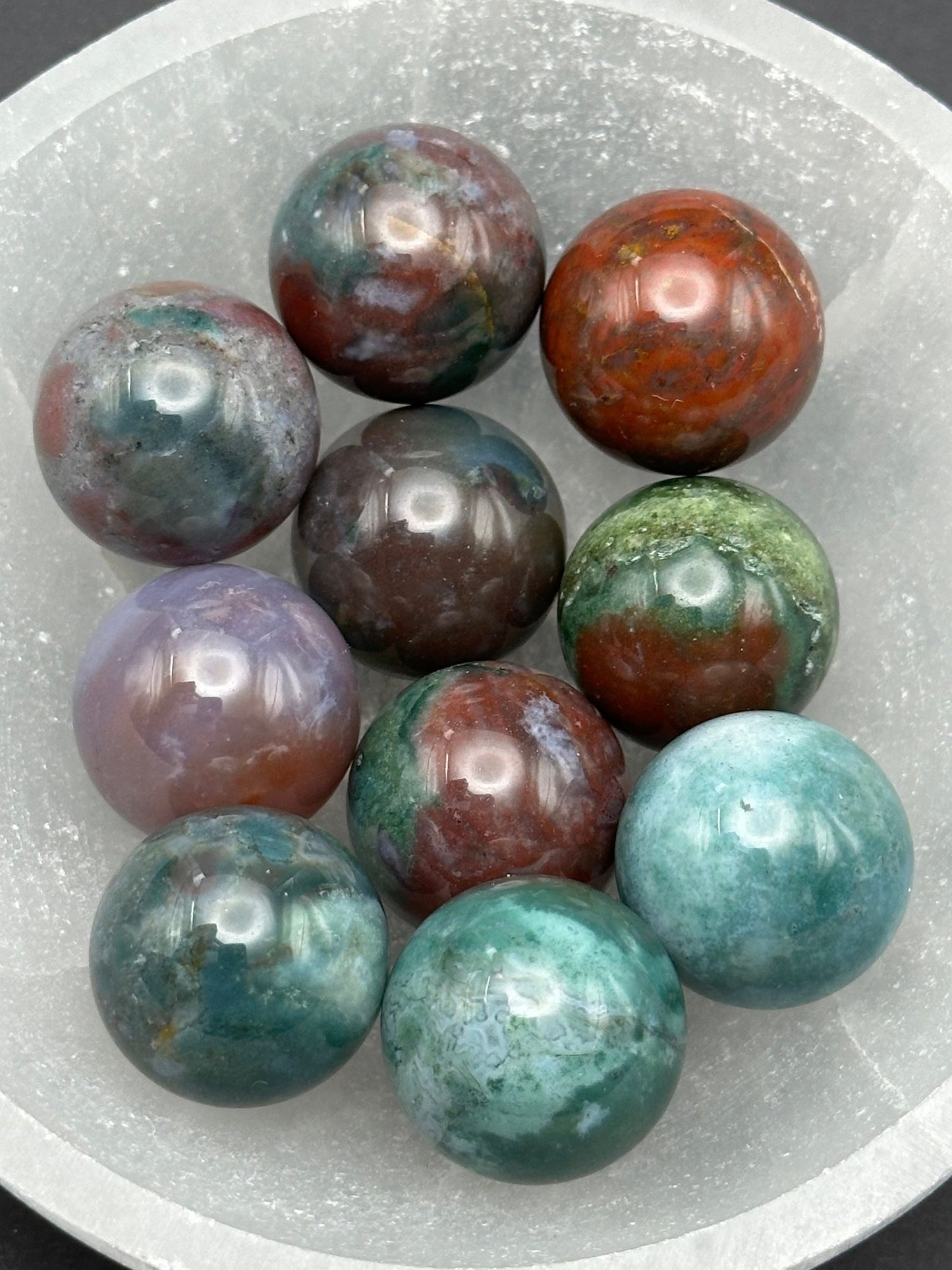 One (1) Ocean Jasper Mini Sphere