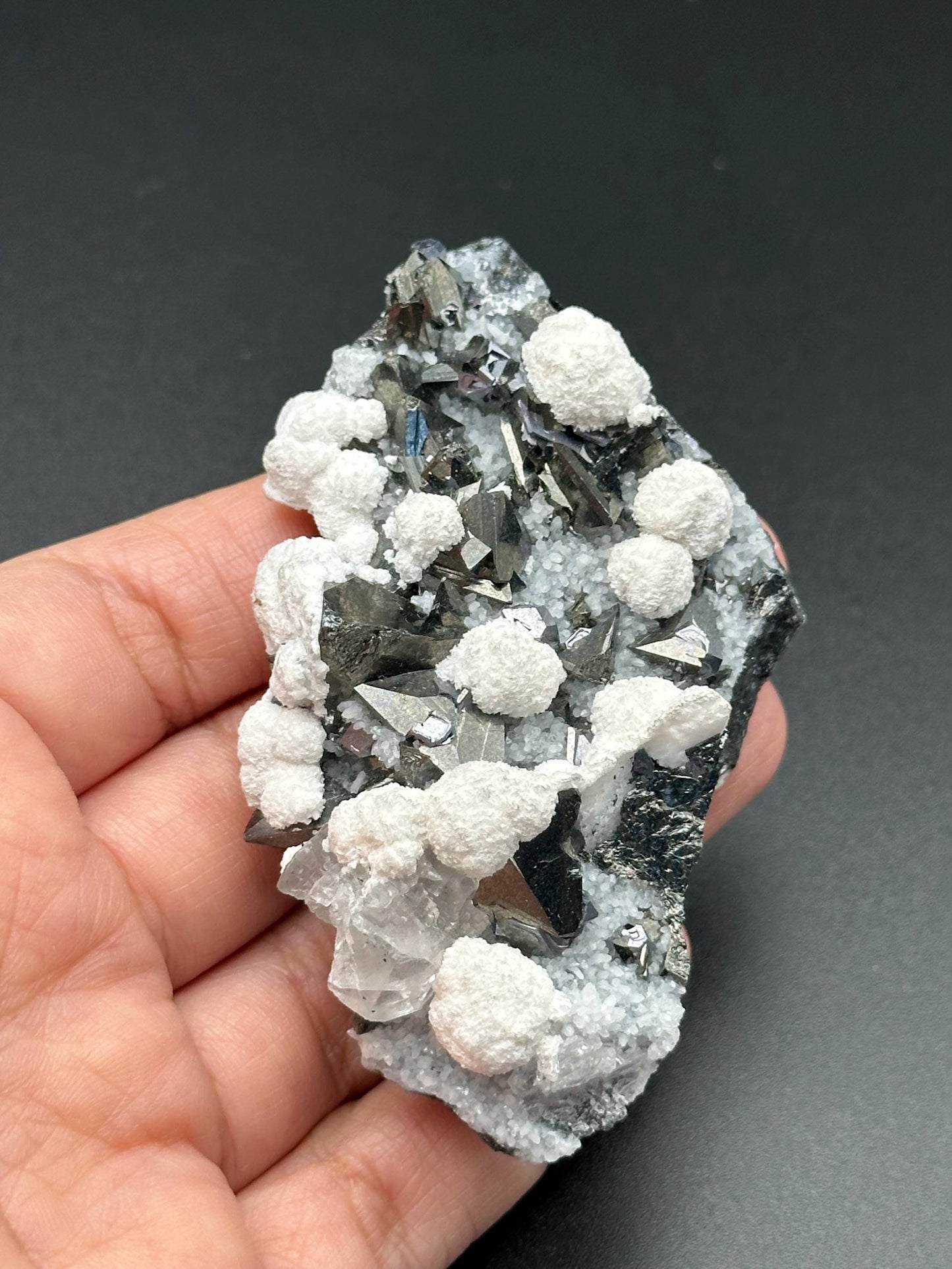 Fluorite, Galena, and Tetrahedrite from the Huanzala Mine in Peru