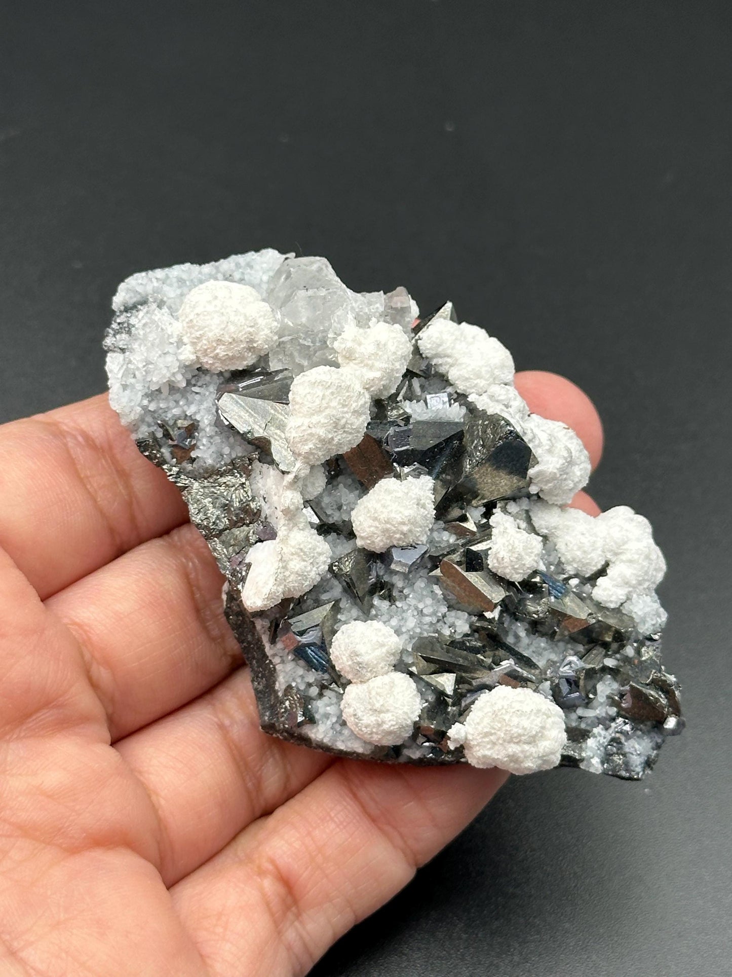 Fluorite, Galena, and Tetrahedrite from the Huanzala Mine in Peru