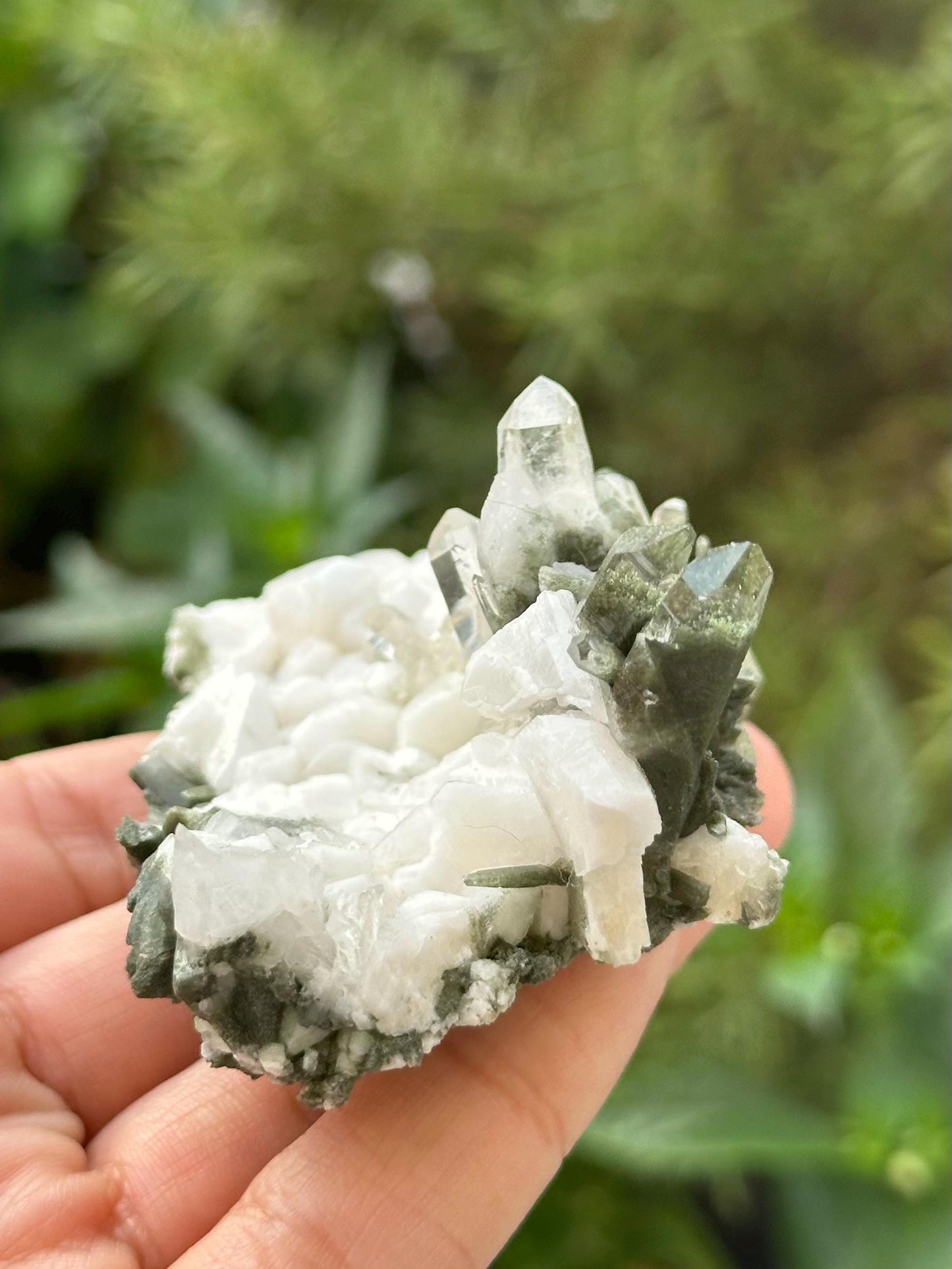 Quartz and Chlorite Specimen from Nepal