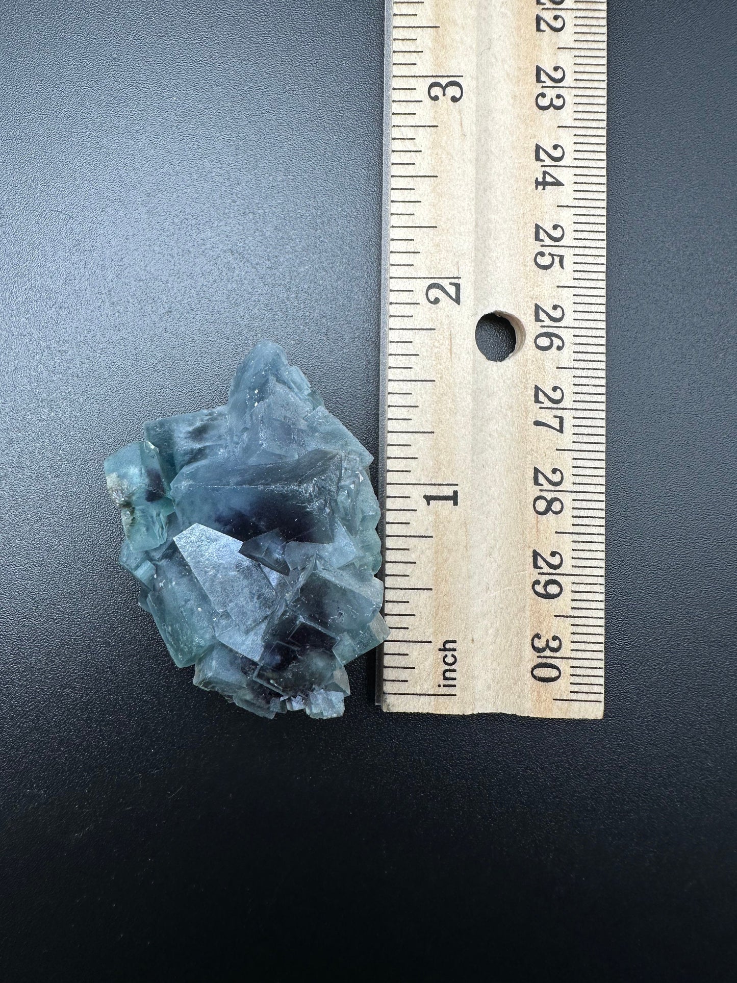 Fluorite in perky box from the Yindu Mine, Inner Mongolia, China