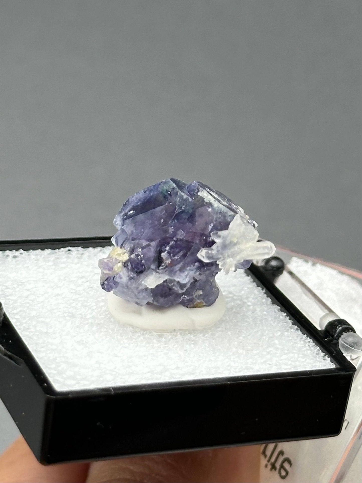 Fluorite with Quartz from the Yindu Mine