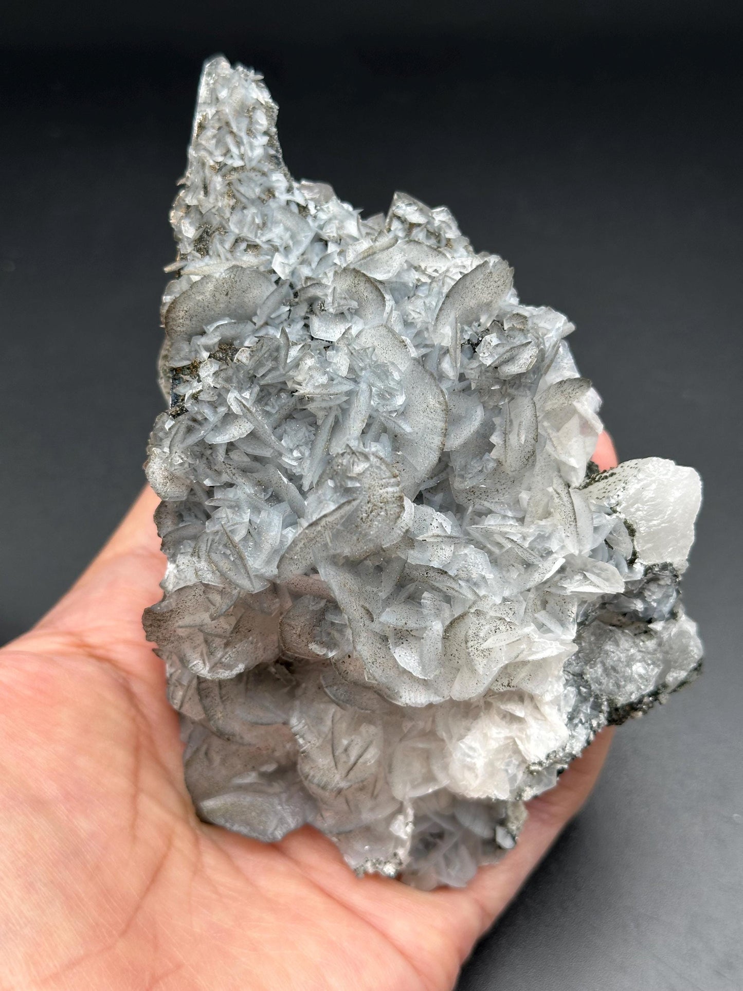 YGX Quartz with Calcite