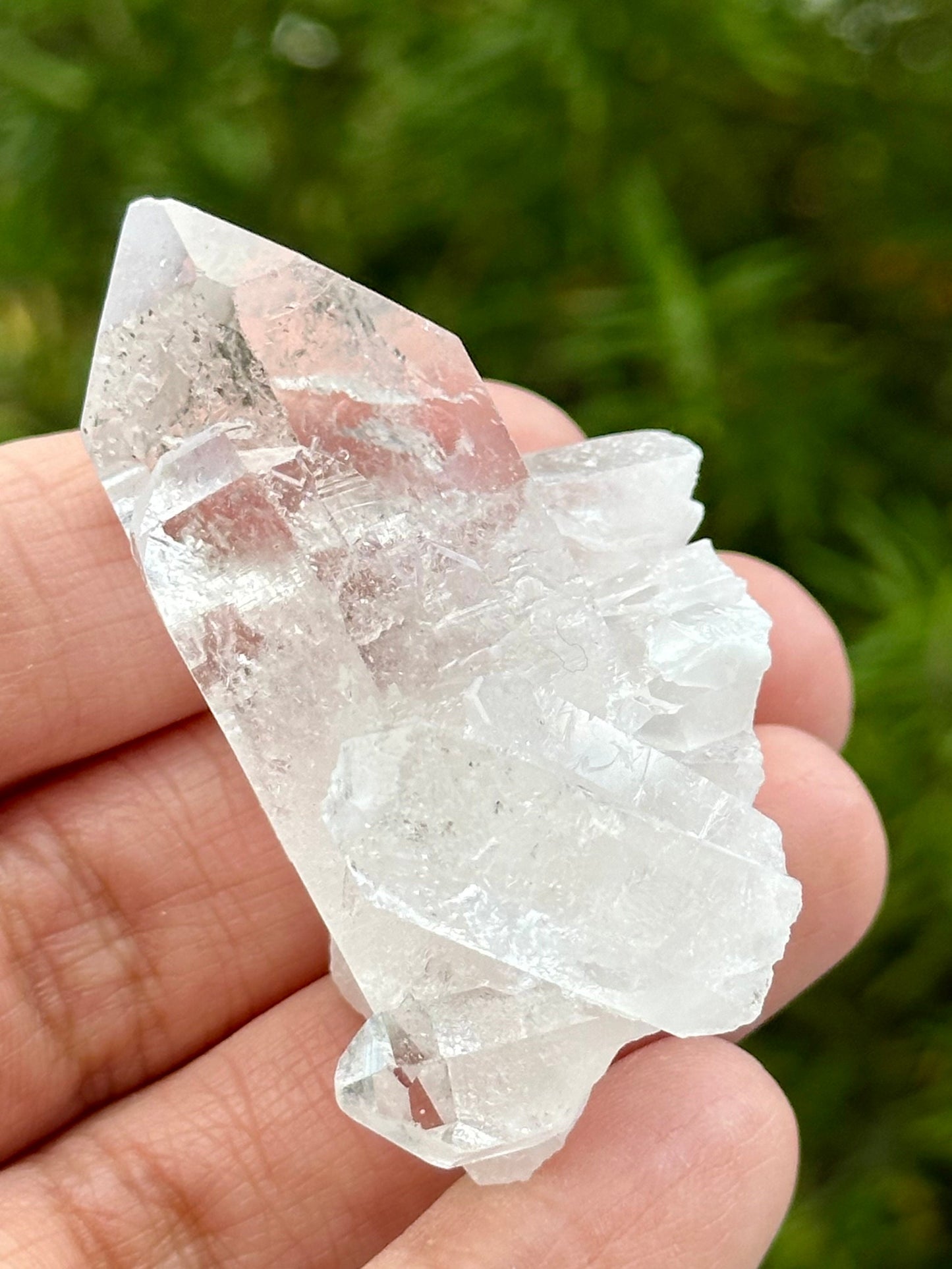 Small Clear Quartz Cluster from Brazil