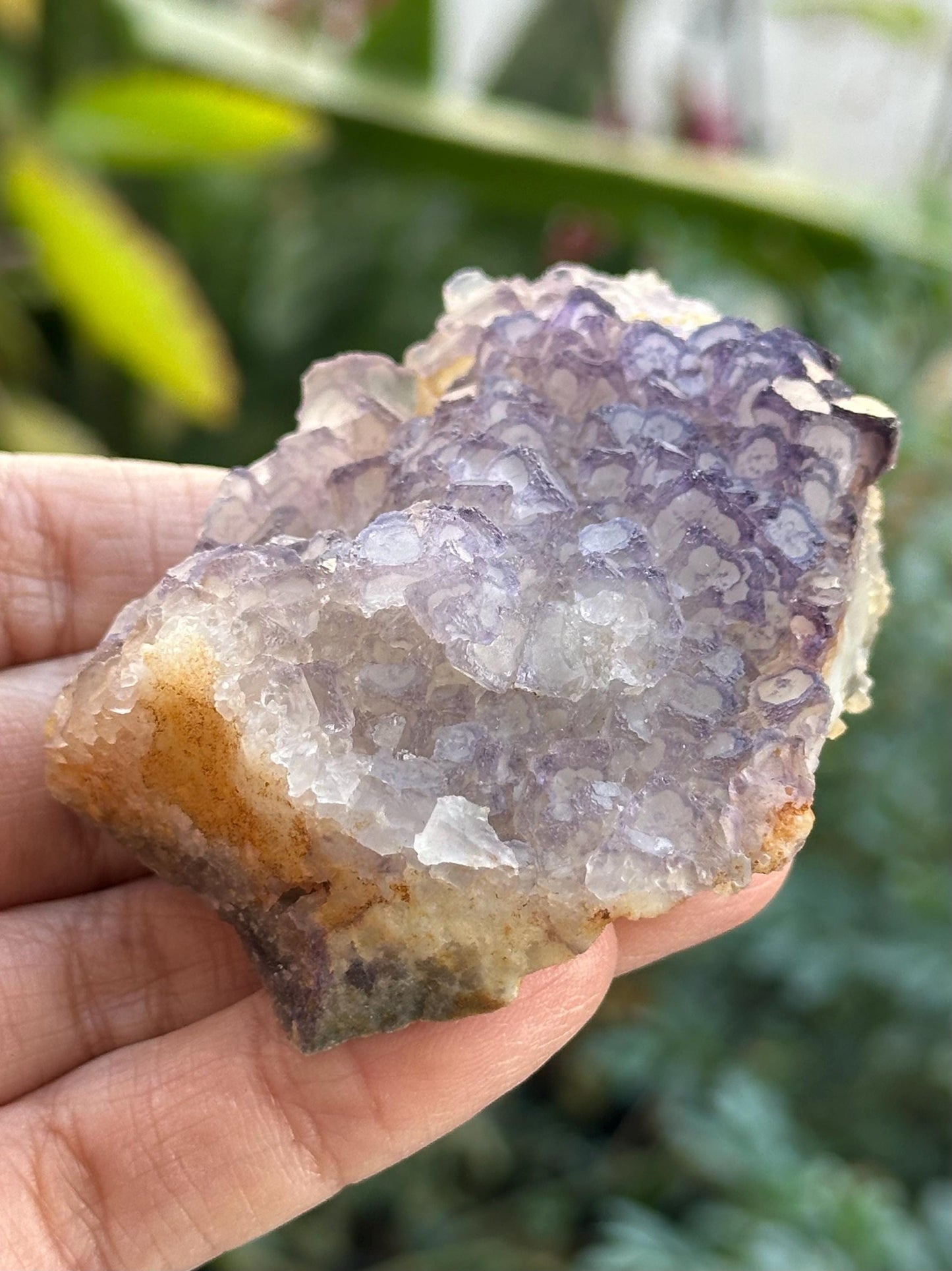 QR Code Fluorite from Guizhou, China
