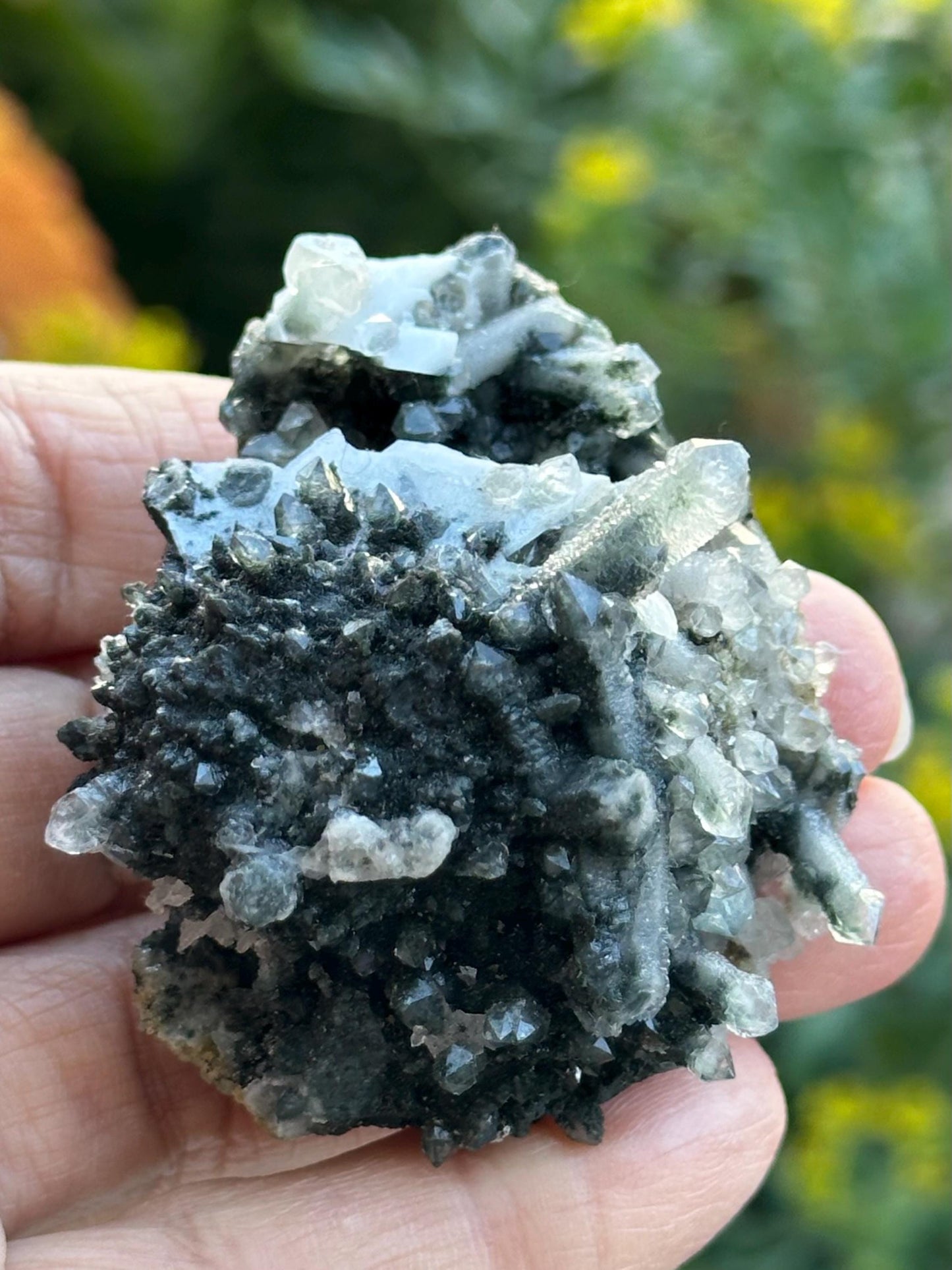 Quartz and Fluorite Specimen from Inner Mongolia, China