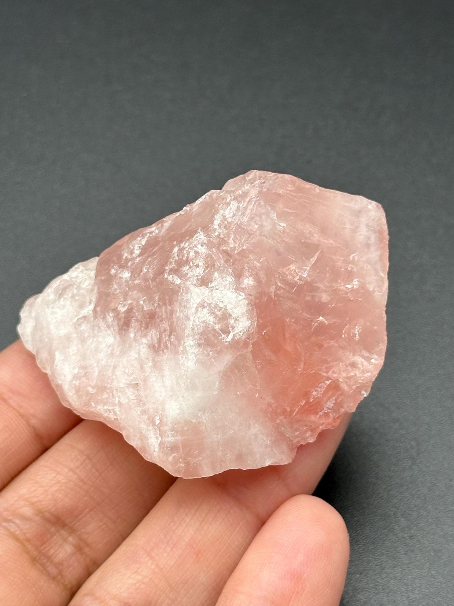 Raw Rose Quartz from Brazil