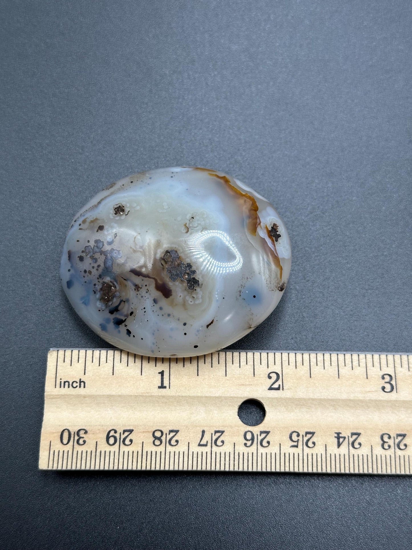 Small Dendritic Agate Palm Stone from Madagascar