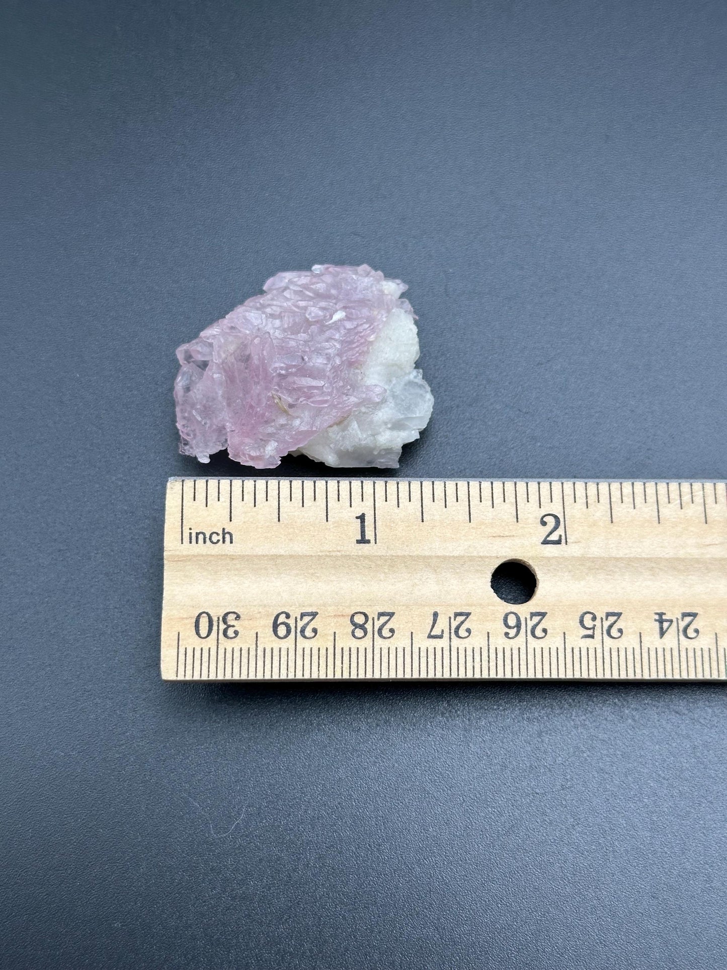 Crystallized Rose Quartz from Brazil