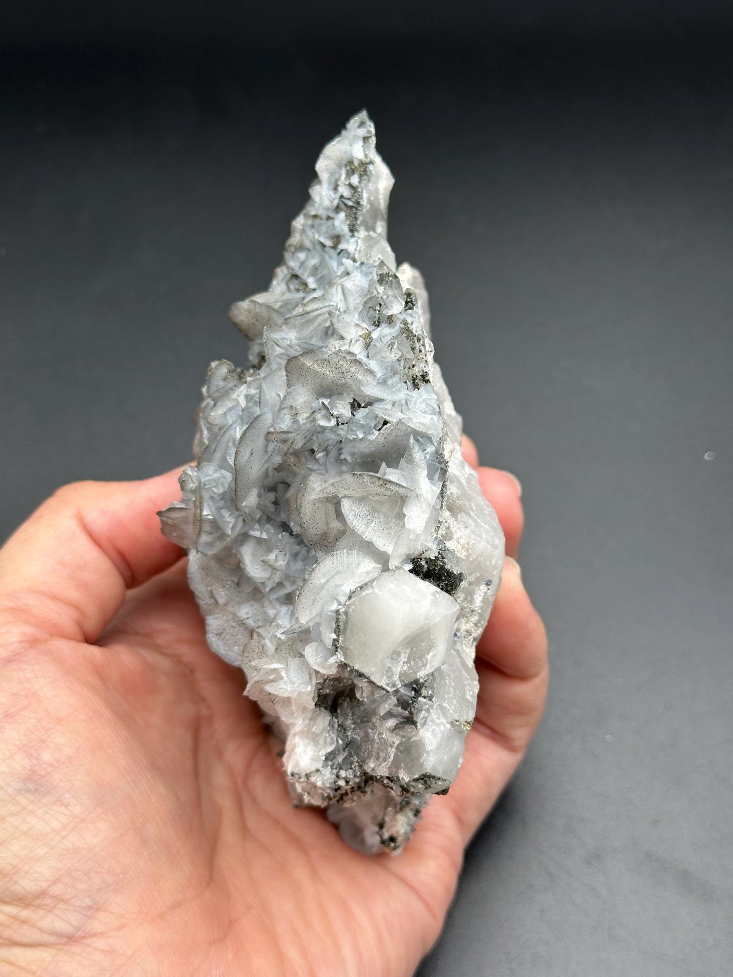 YGX Quartz with Calcite