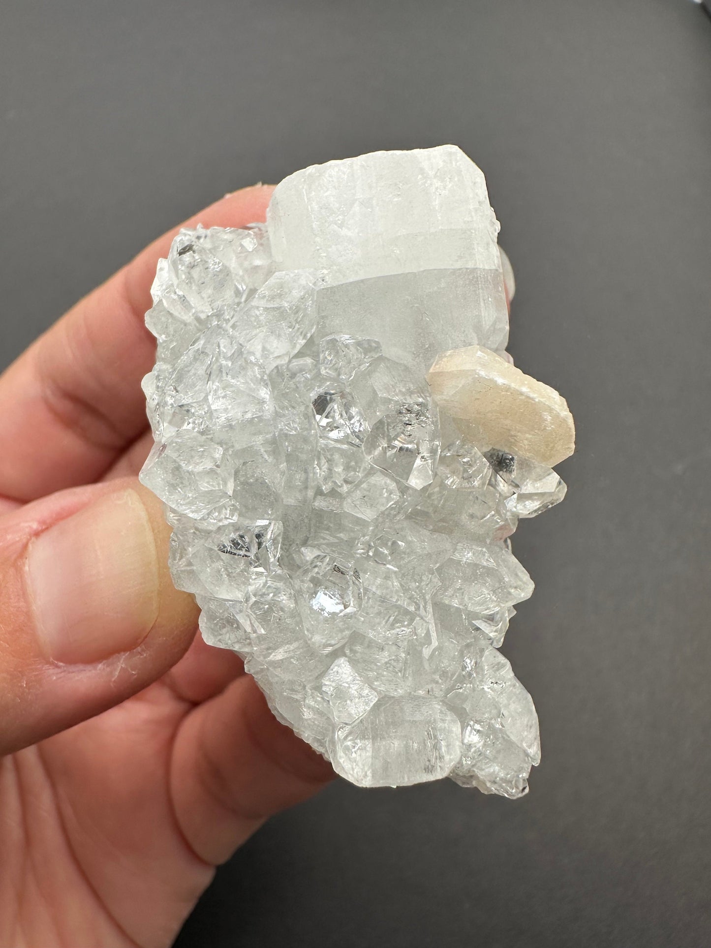 Apophyllite with Stilbite Specimen
