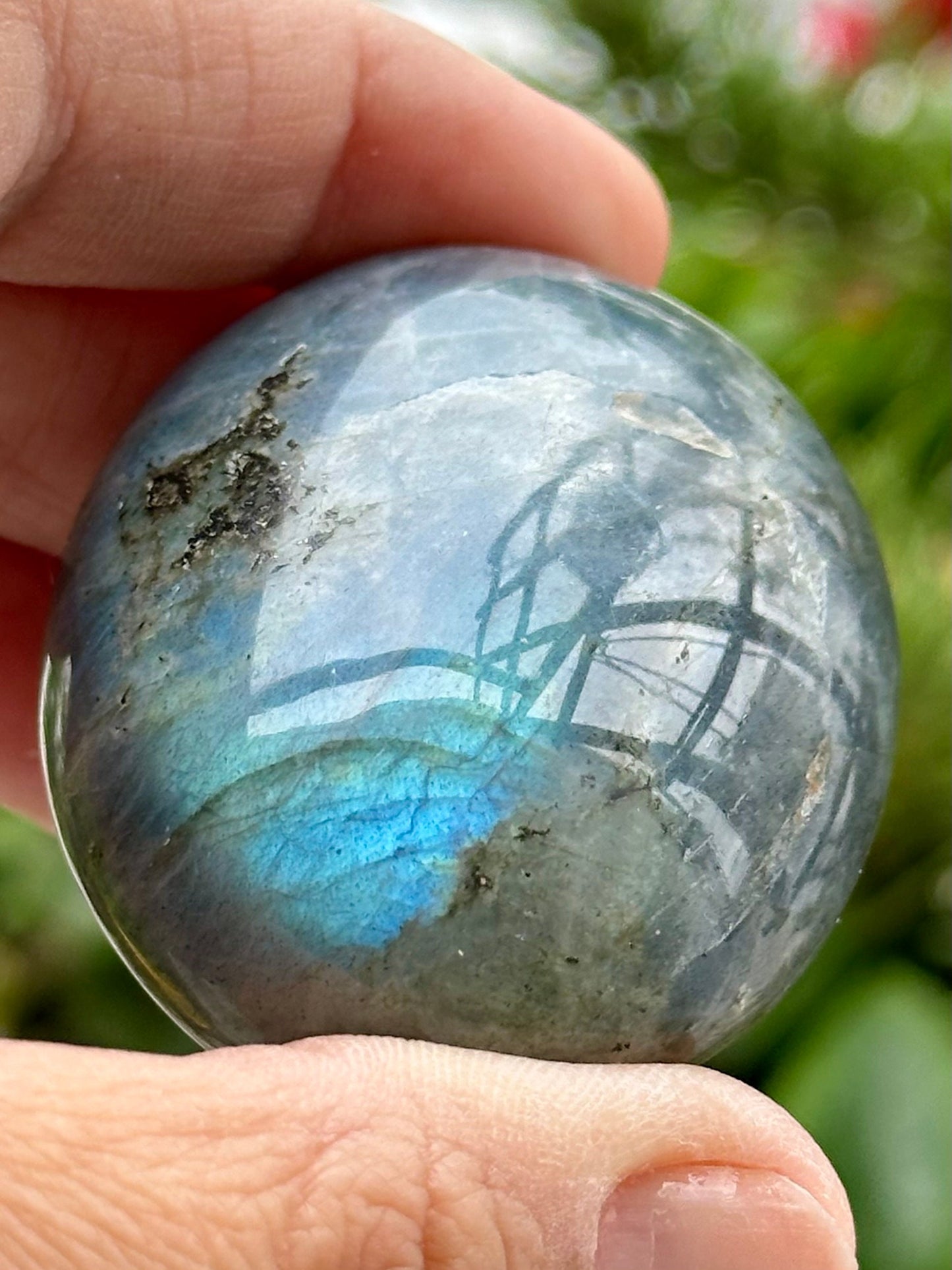 Labradorite Palm Stone