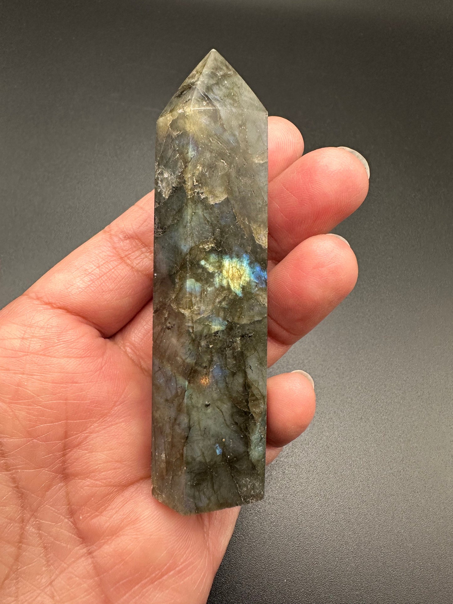 Labradorite Tower from Madagascar