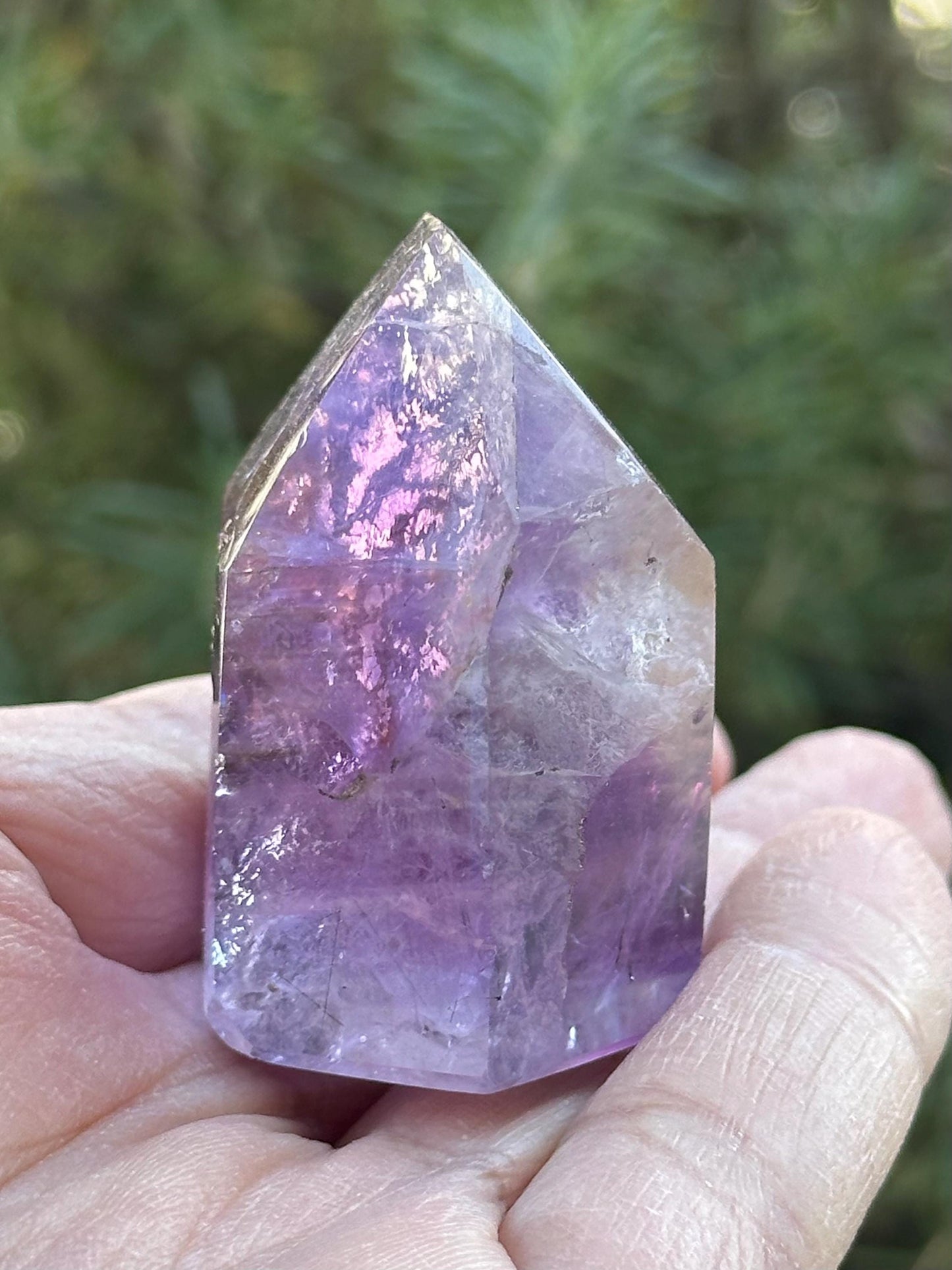 Polished Amethyst Point