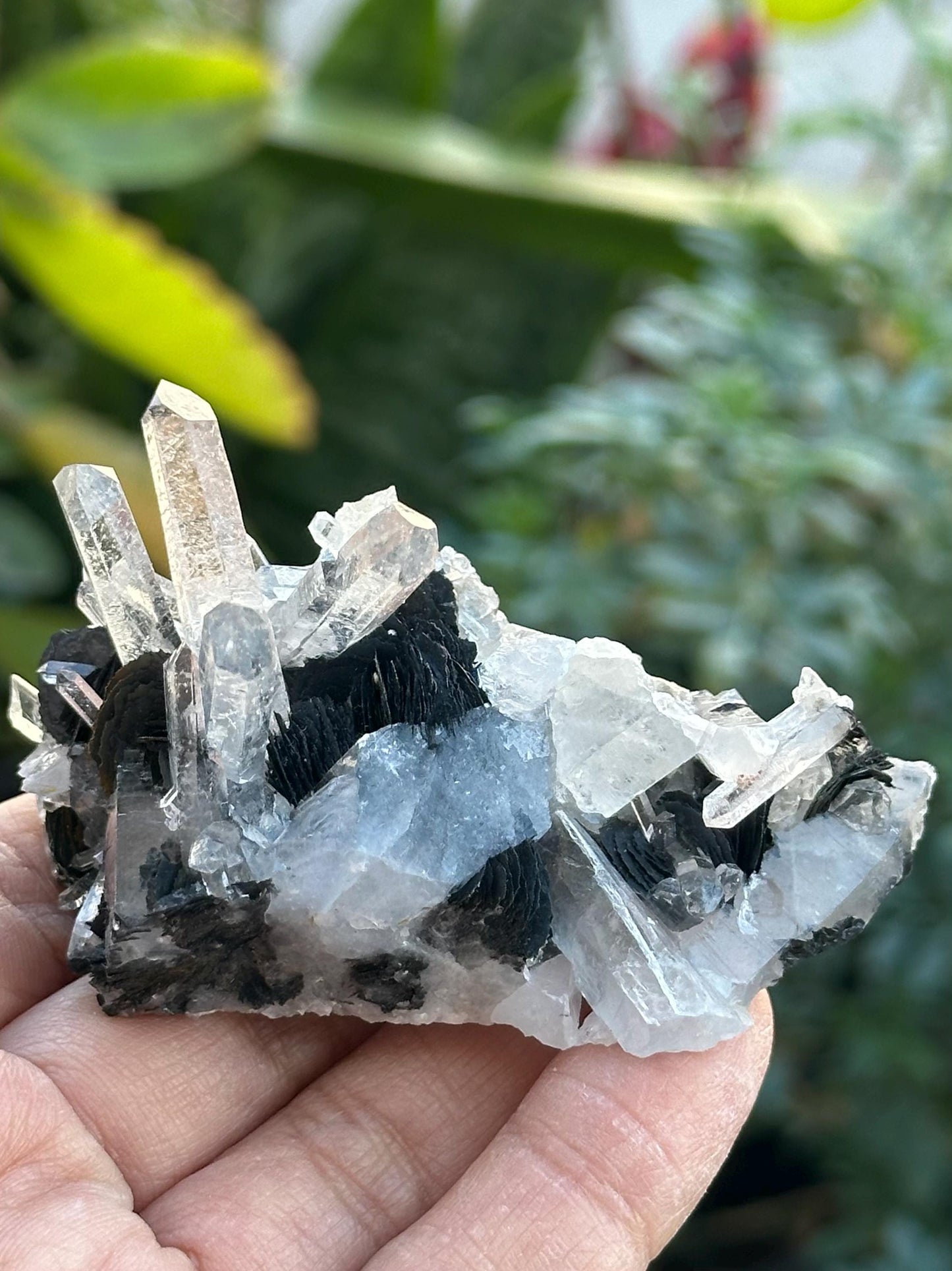 Specularite with Quartz from Guangzhou, China