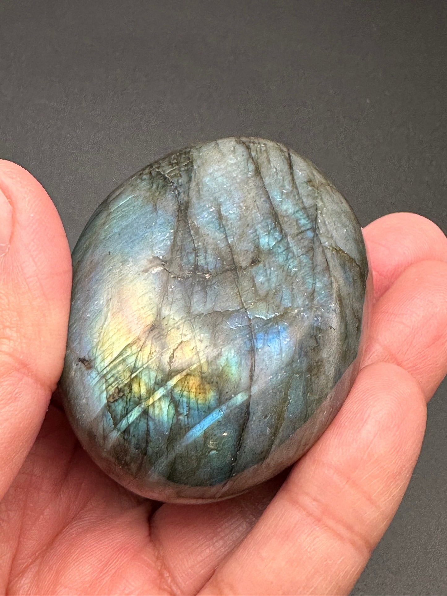 Labradorite Palm Stone