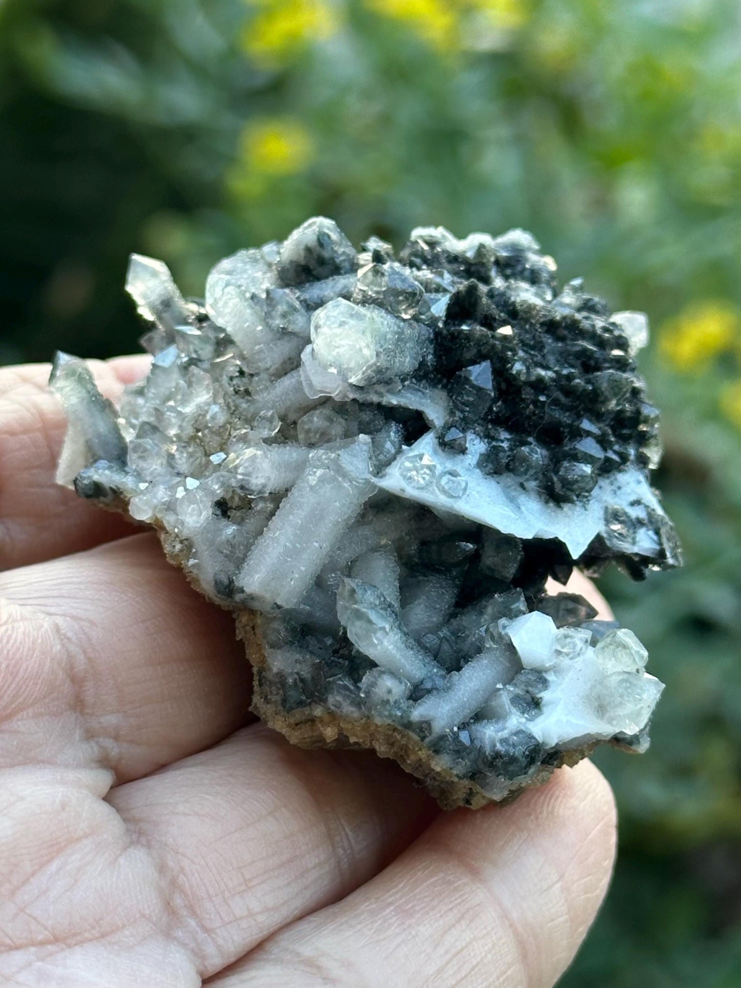 Quartz and Fluorite Specimen from Inner Mongolia, China