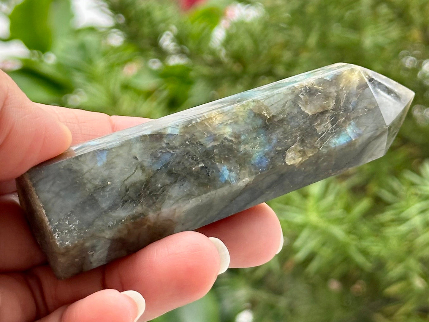Labradorite Tower from Madagascar