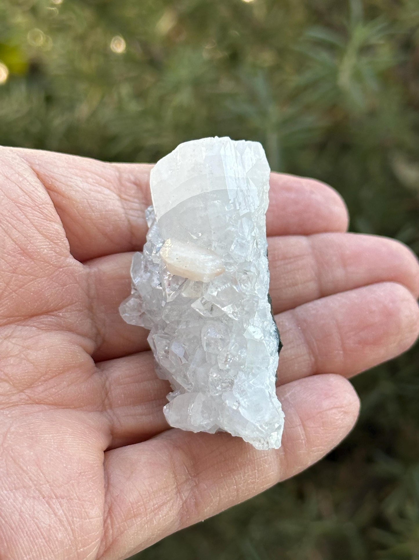 Apophyllite with Stilbite Specimen
