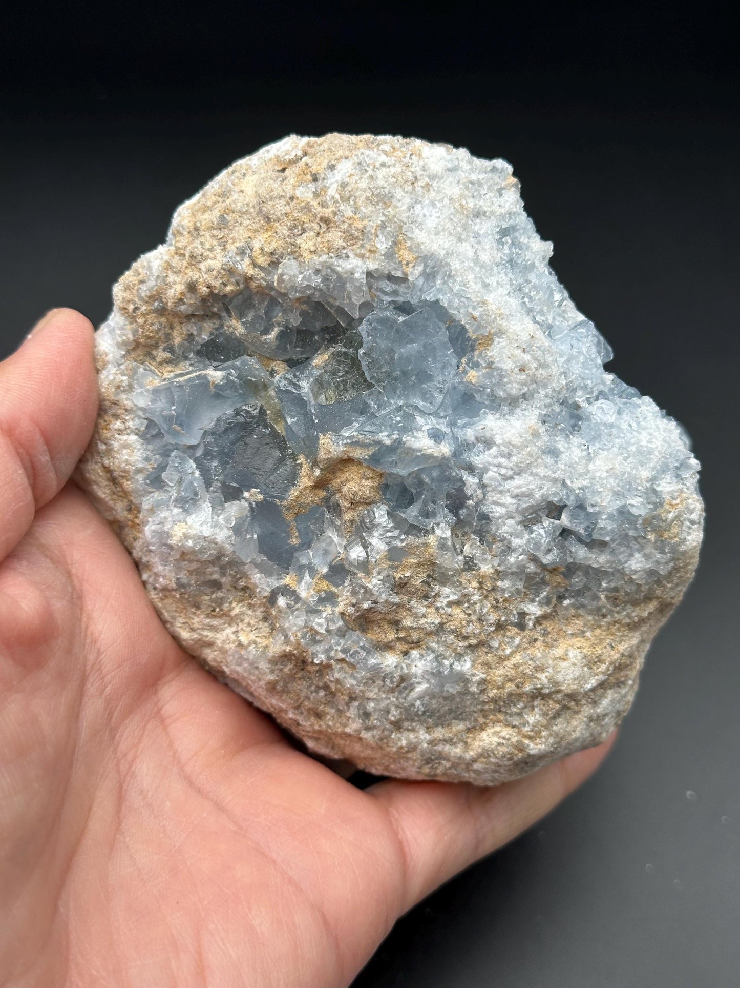 Celestite Cluster