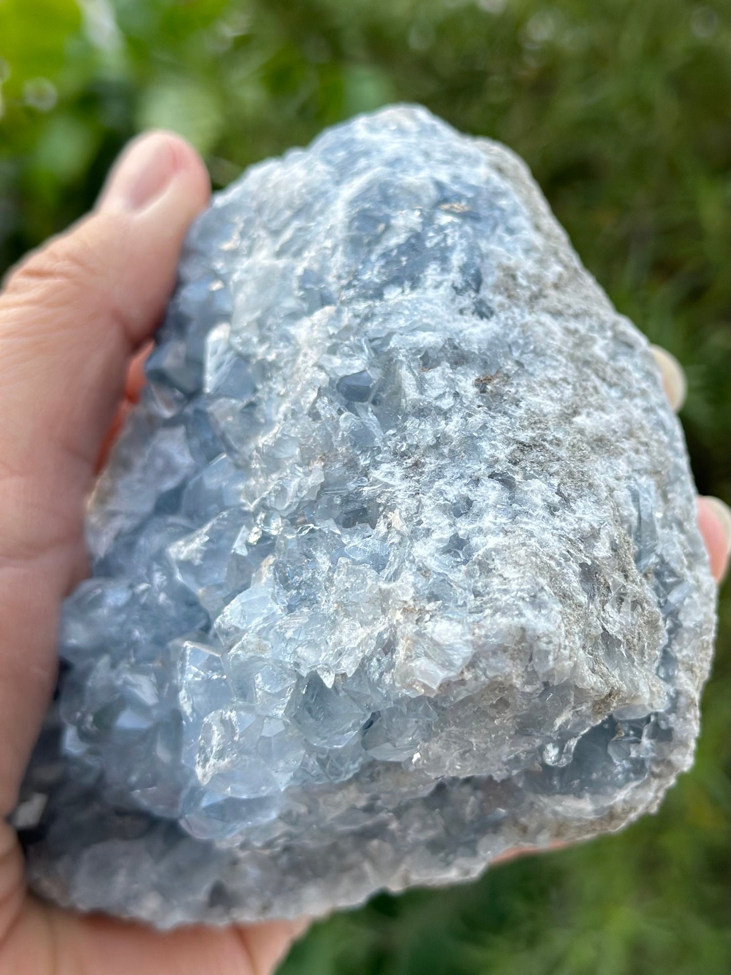Celestite Cluster from Madagascar