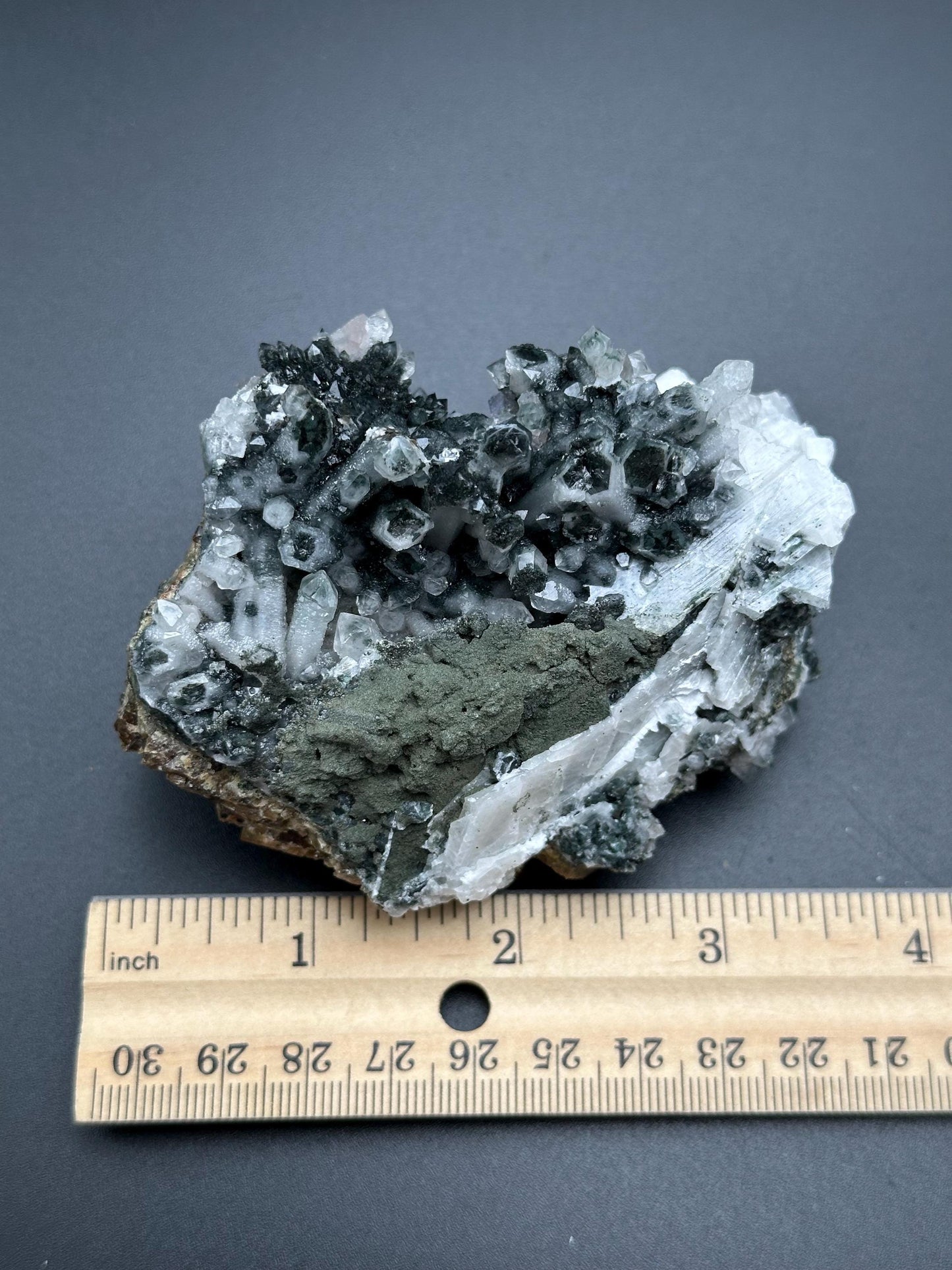 Quartz and Fluorite Specimen from Inner Mongolia