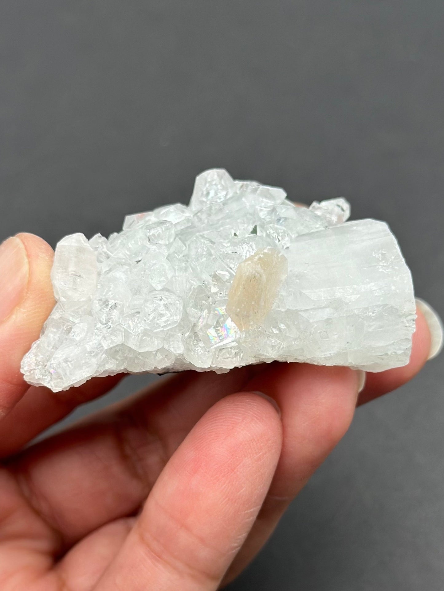 Apophyllite with Stilbite Specimen