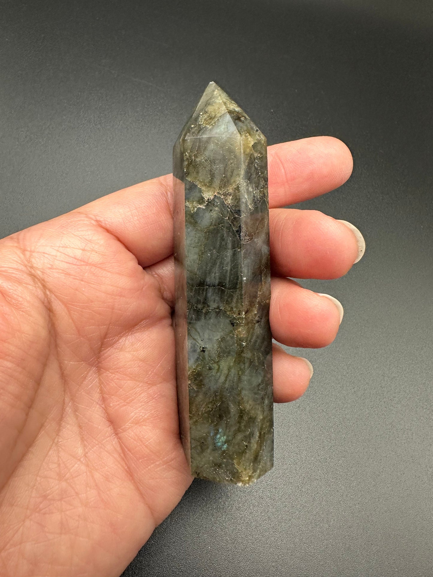 Labradorite Tower from Madagascar