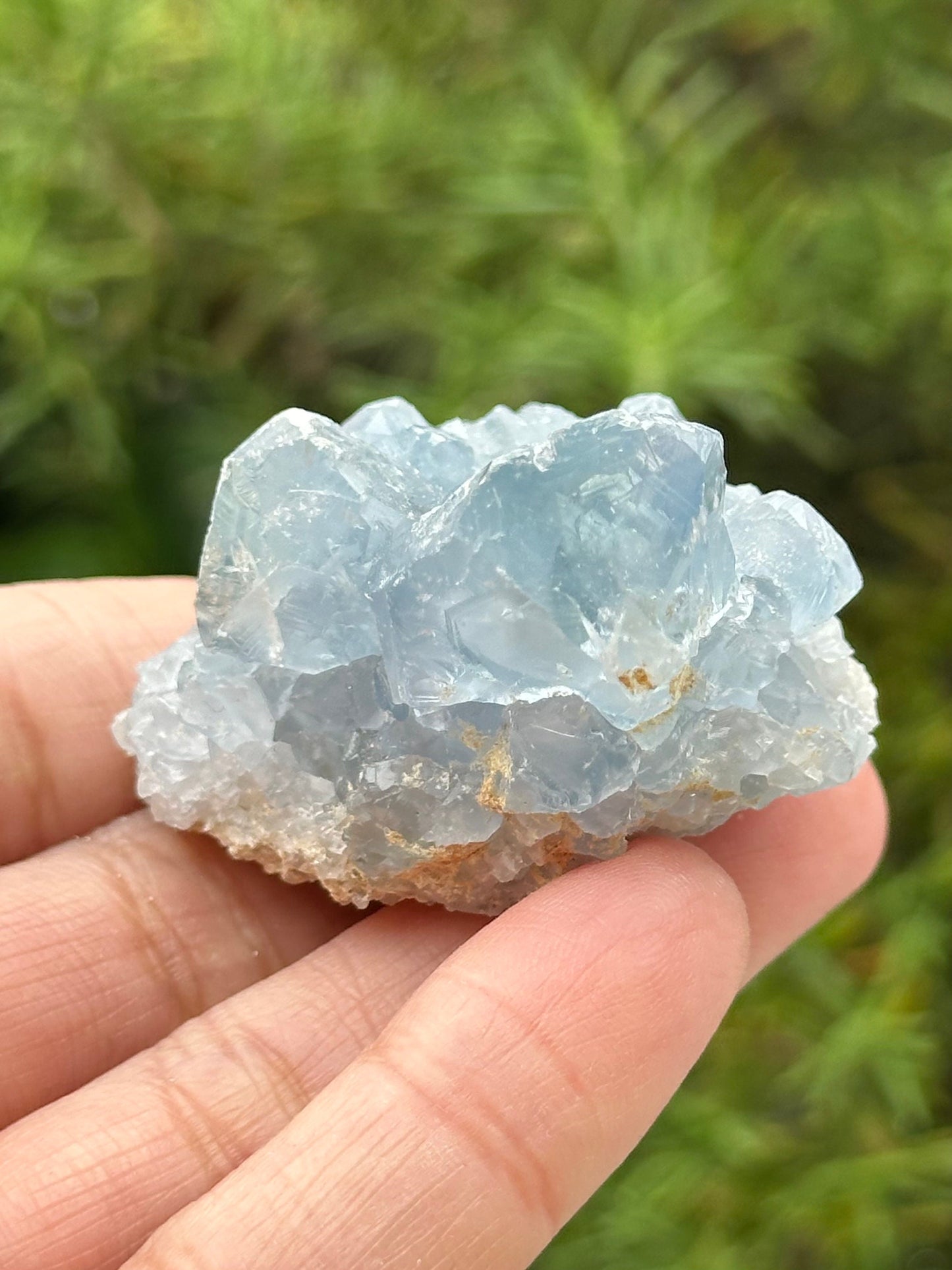 Celestite Cluster from Madagascar