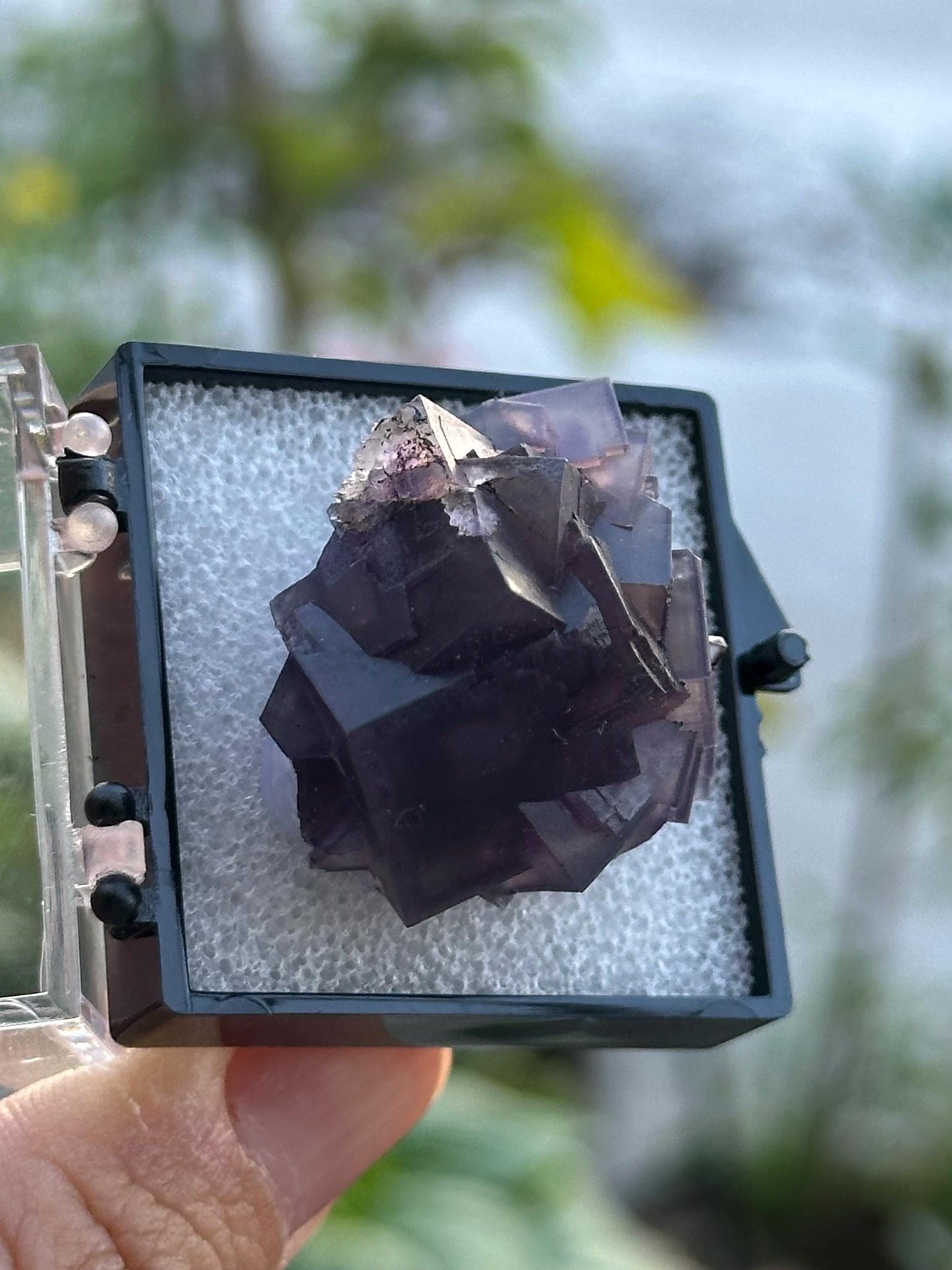 Purple Fluorite from Anhui, China