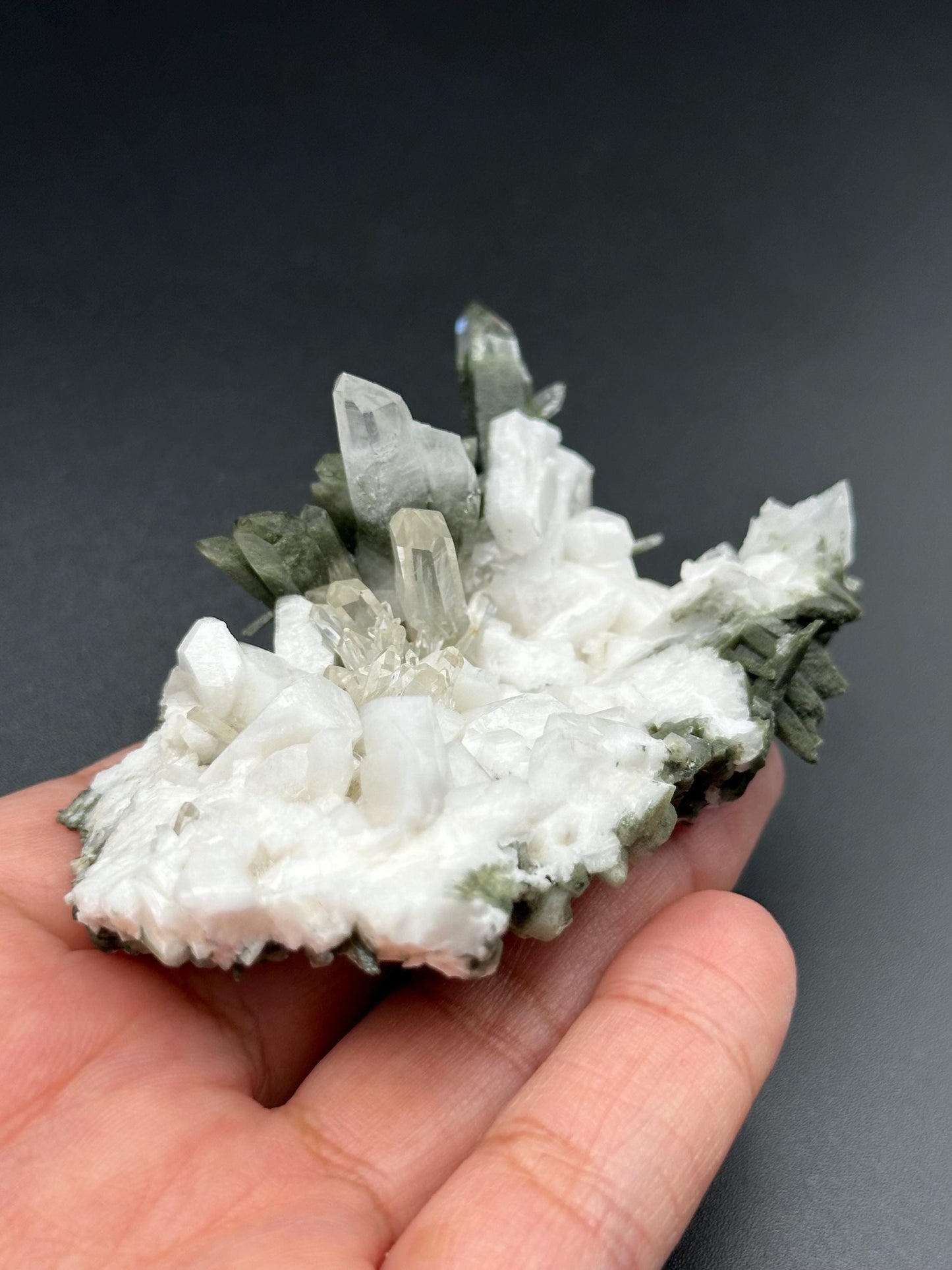 Quartz and Chlorite Specimen from Nepal