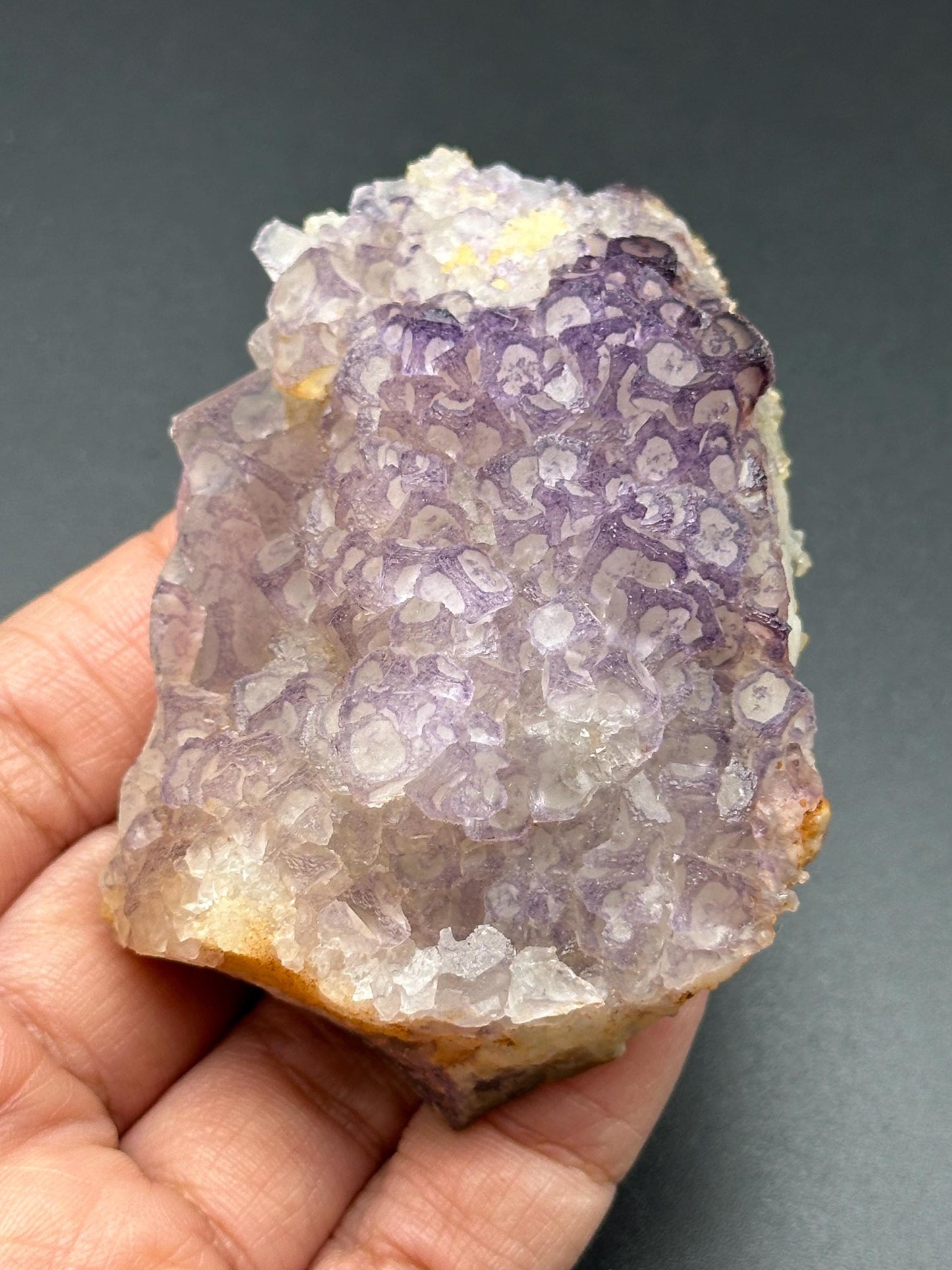 QR Code Fluorite from Guizhou, China