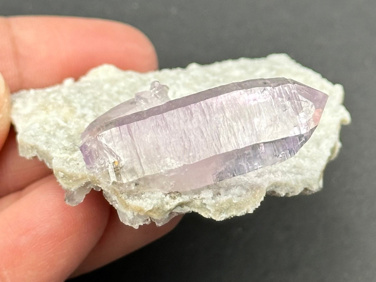 Veracruz Amethyst on Quartz Matrix