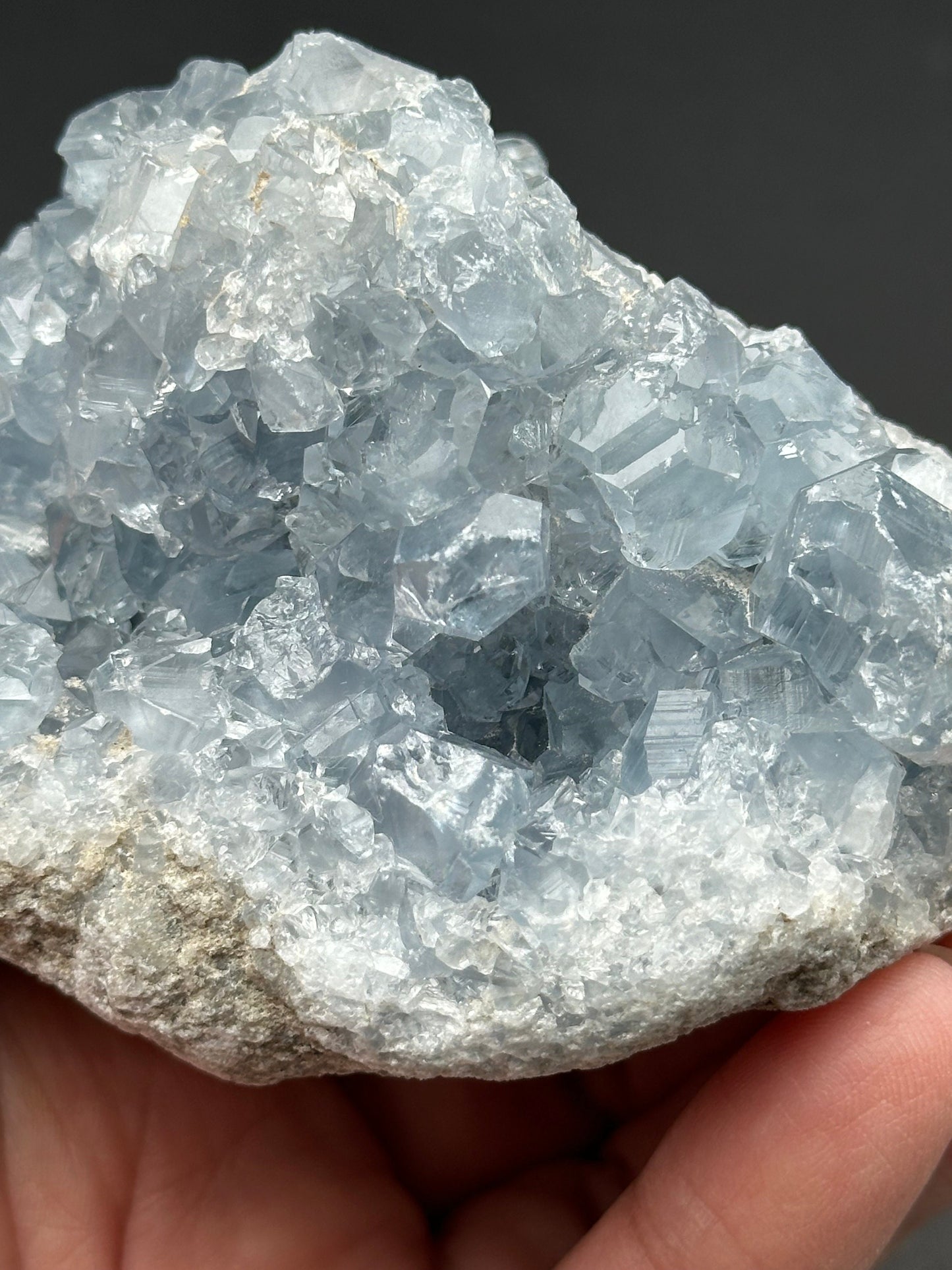 Celestite Cluster from Madagascar