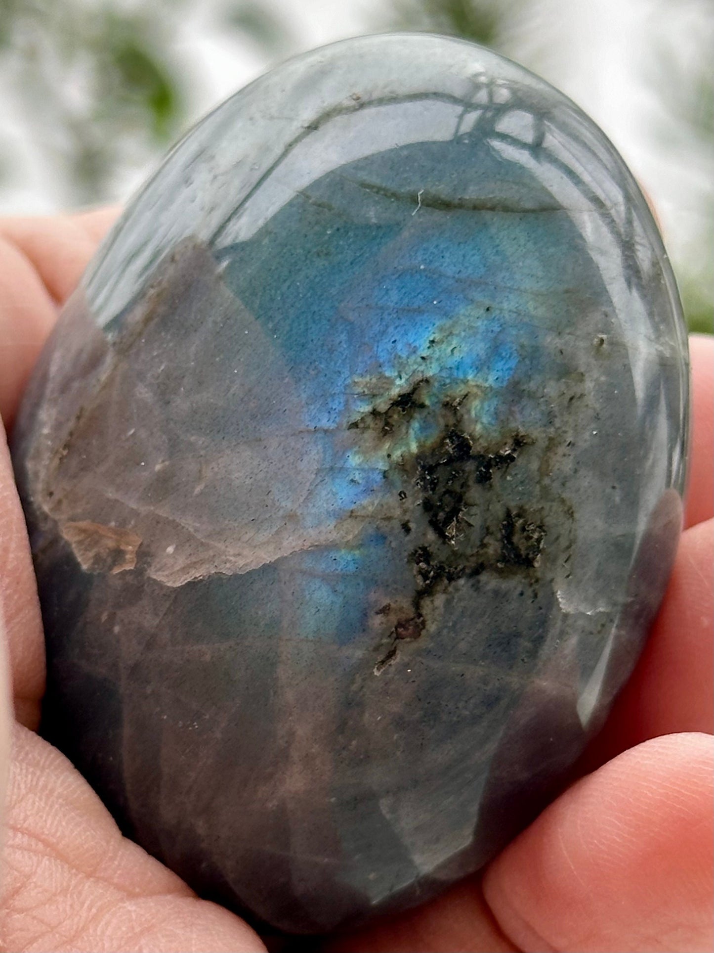 Labradorite Palm Stone