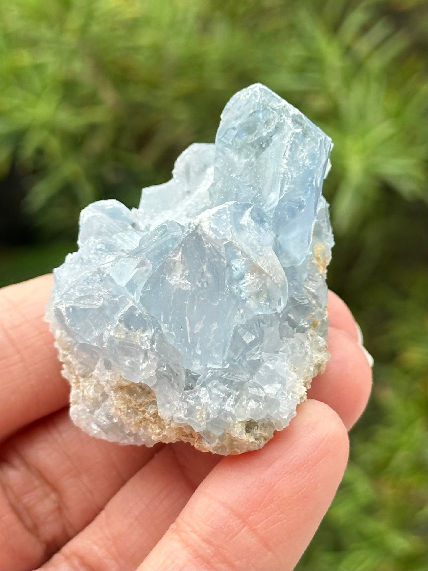 Celestite Cluster from Madagascar