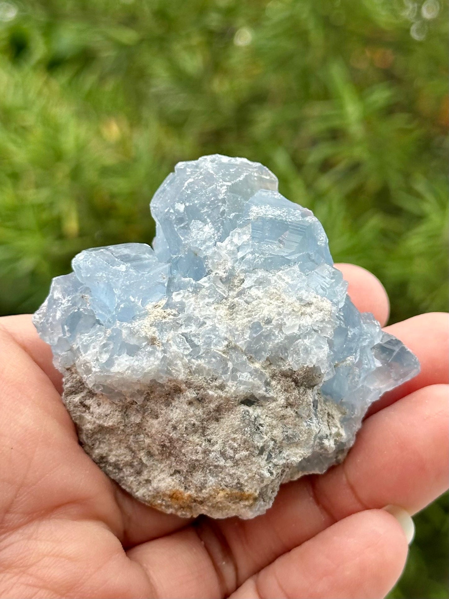 Celestite Cluster
