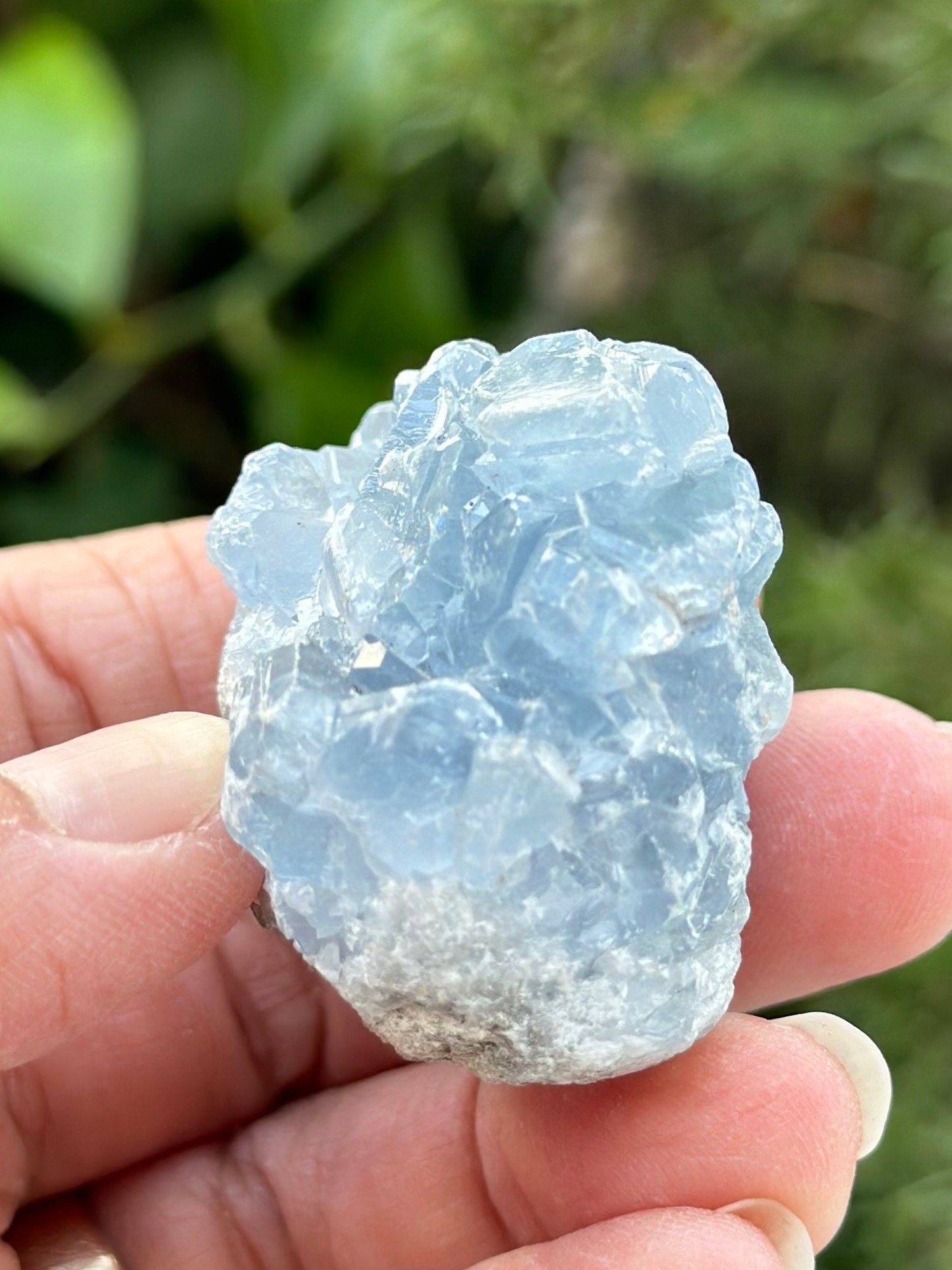 Celestite Cluster from Madagascar