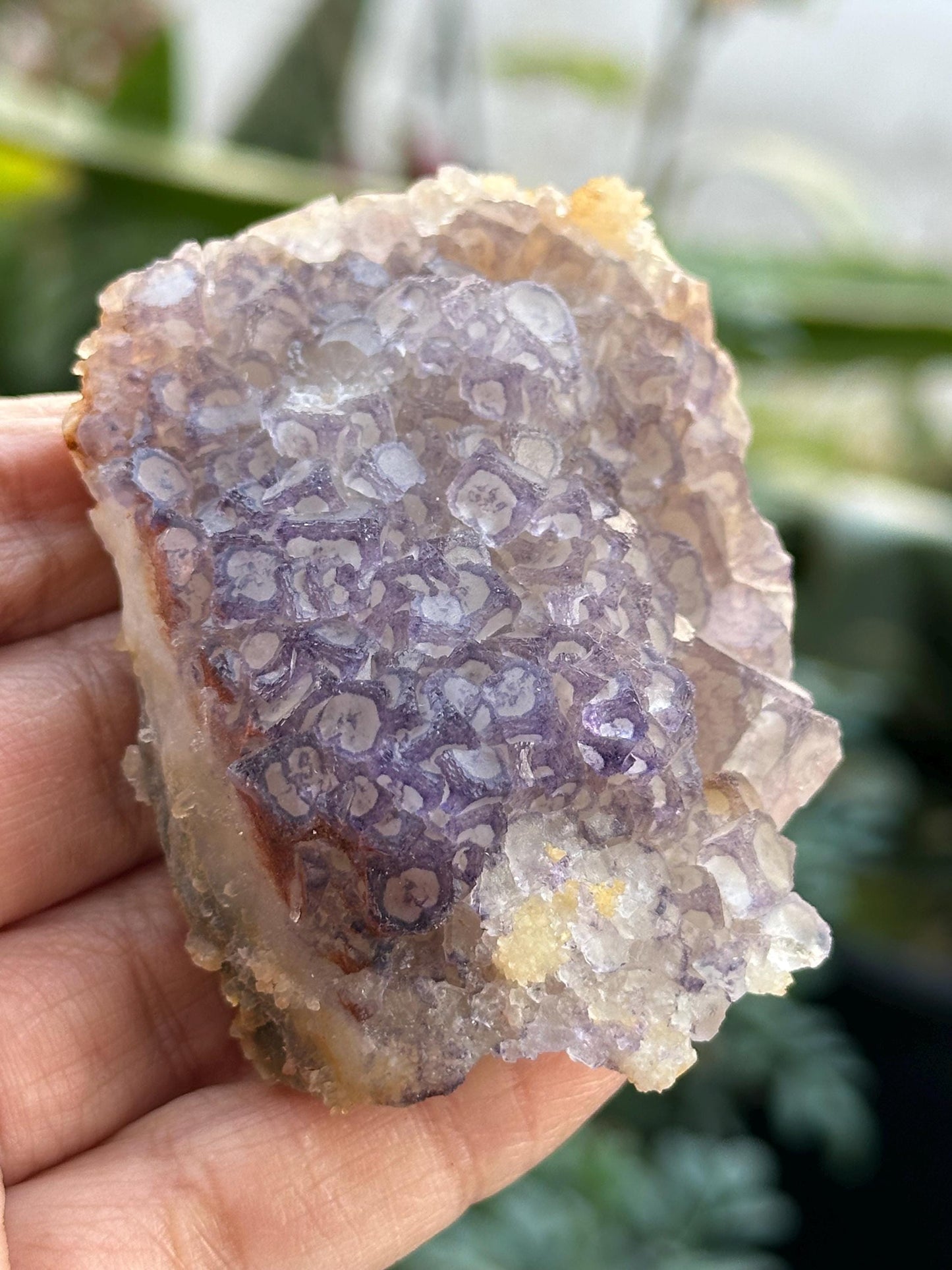 QR Code Fluorite from Guizhou, China