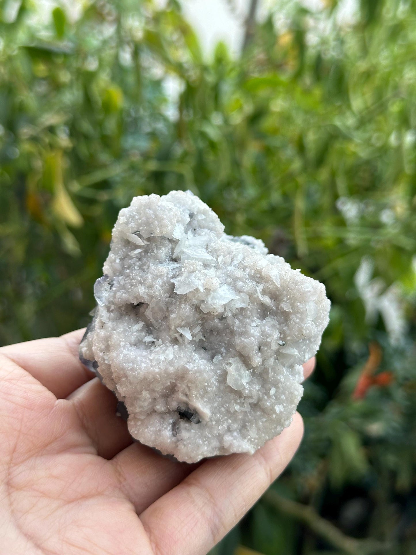 Fluorite with Quartz and Calcite from the Manaoshan Mine