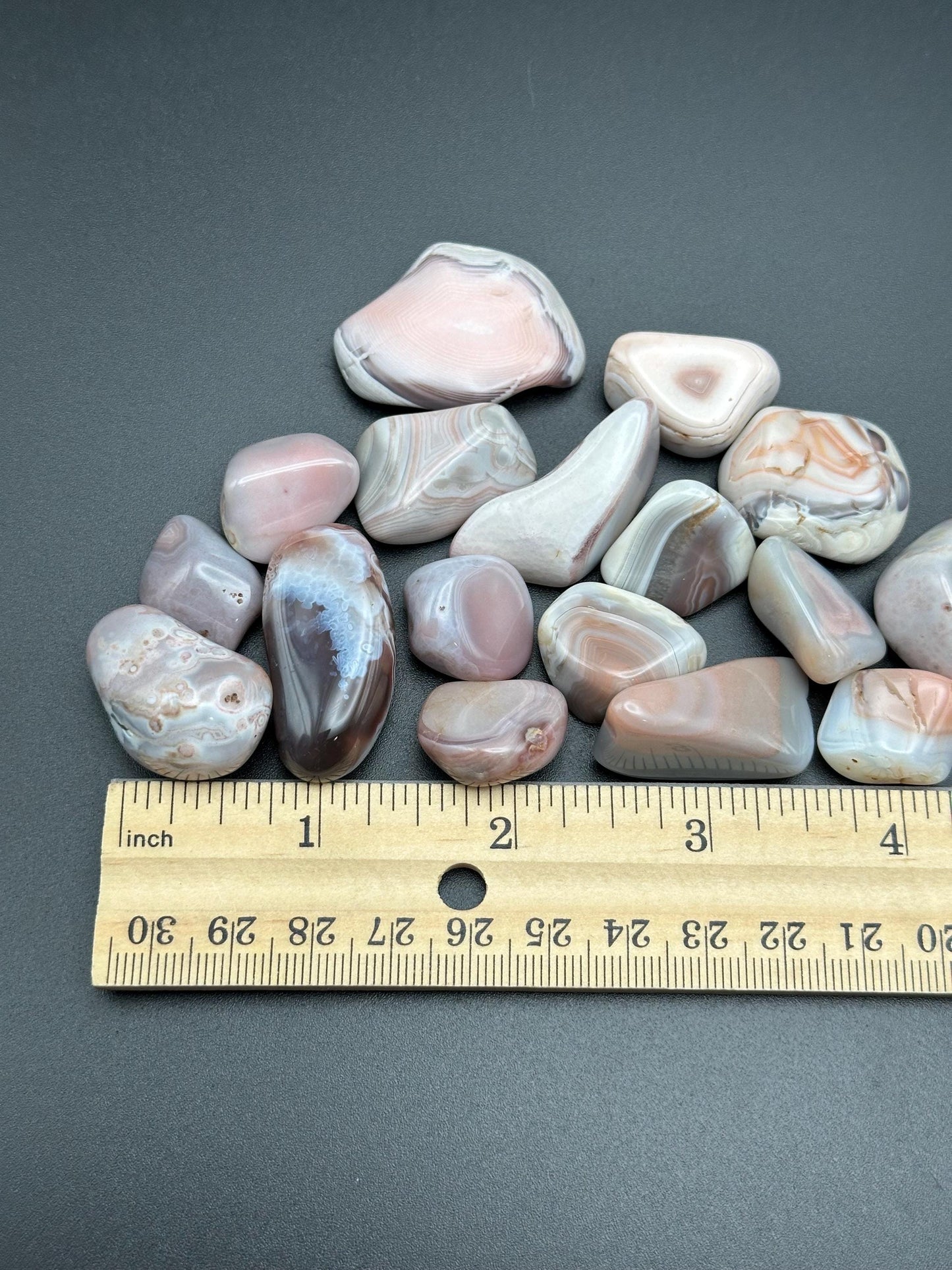 One (1) Botswana Agate Tumble