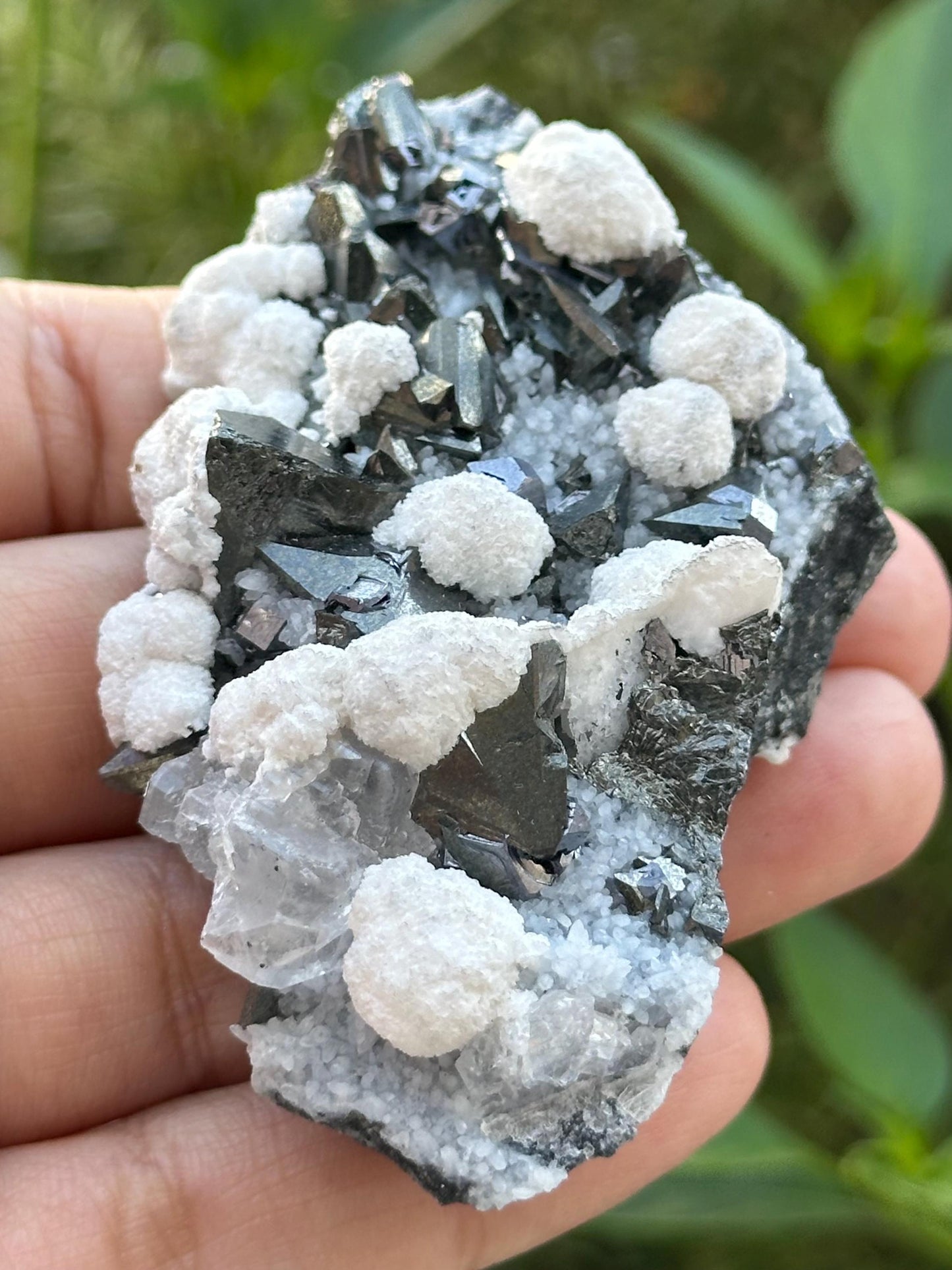 Fluorite, Galena, and Tetrahedrite from the Huanzala Mine in Peru