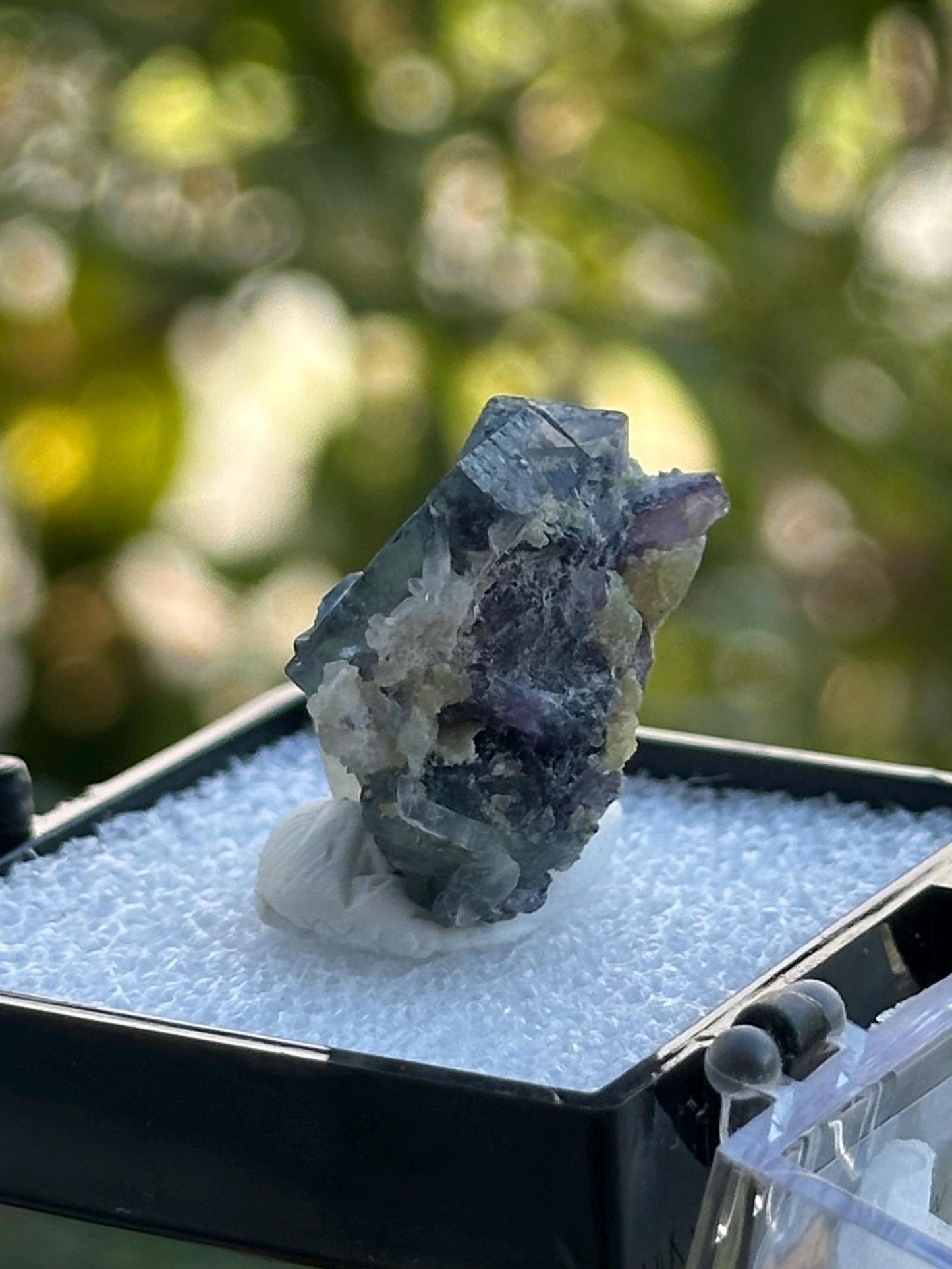 Fluorite with Quartz from the Yindu Mine