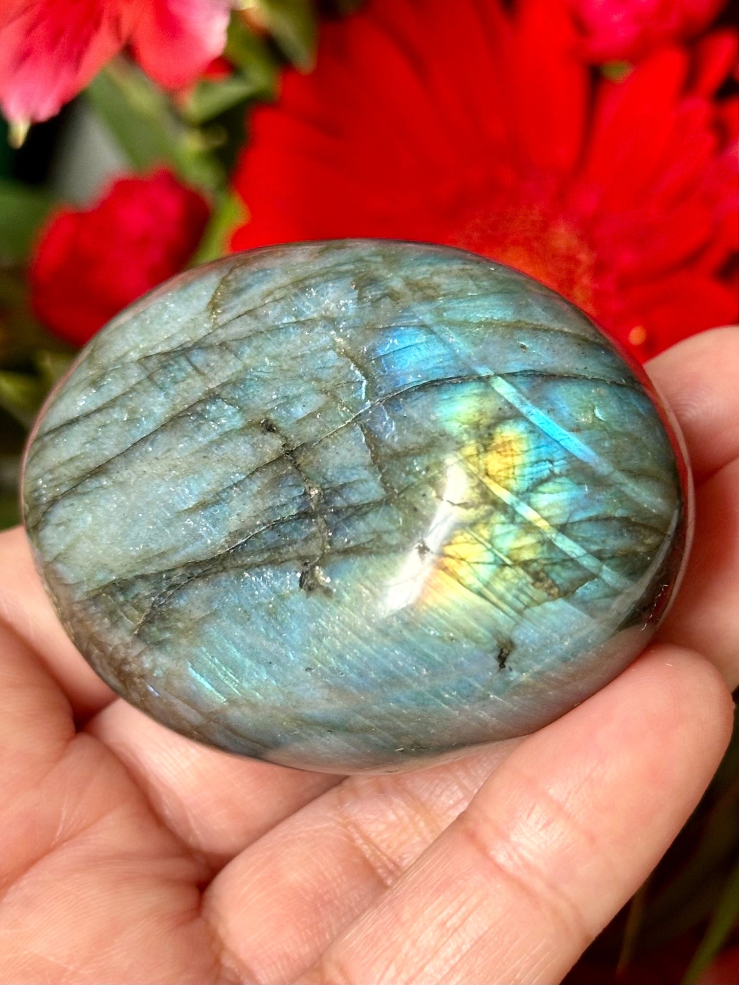 Labradorite Palm Stone