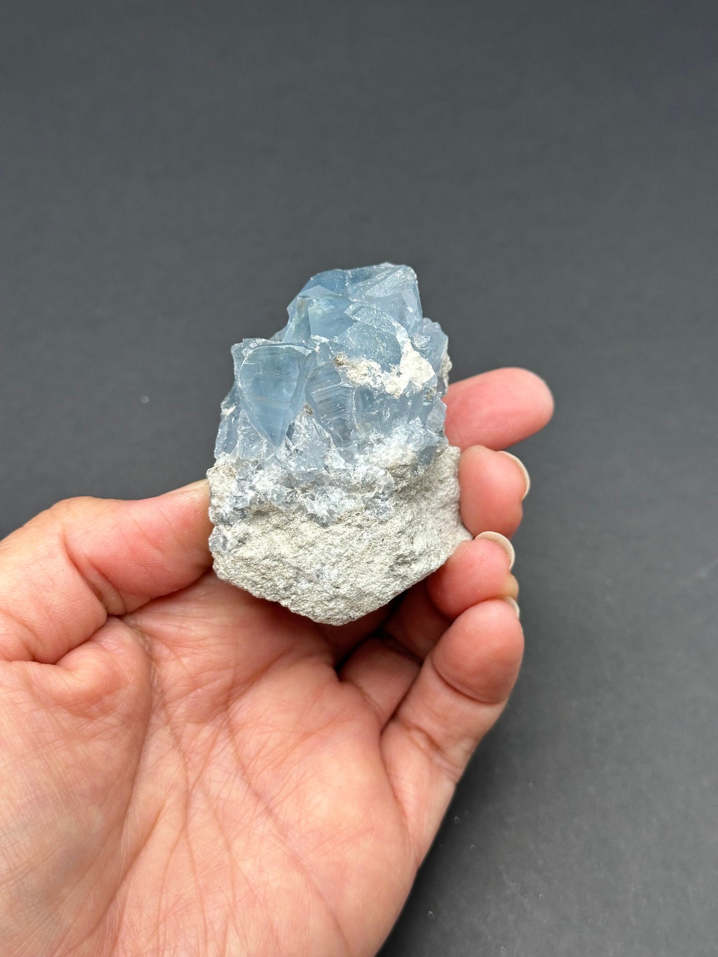 Celestite Cluster from Madagascar